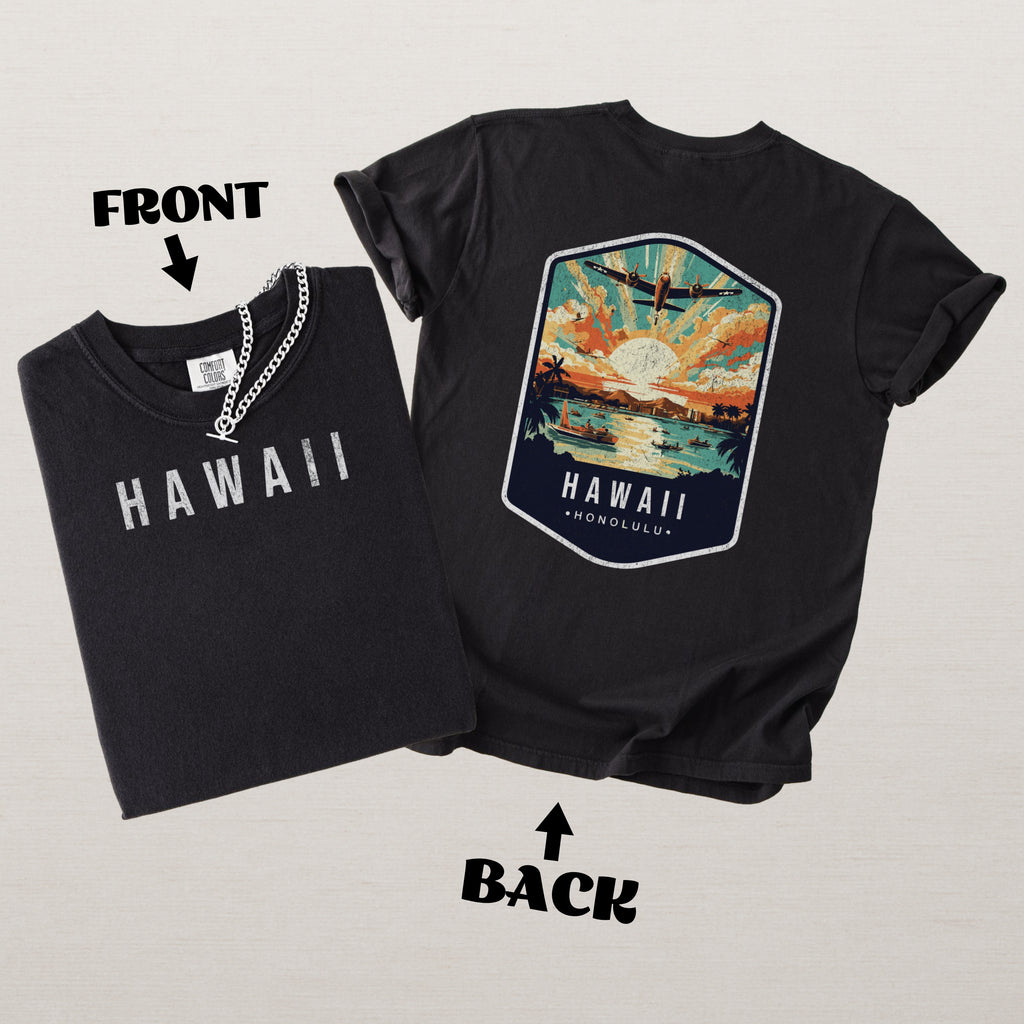 Hawaii Scenic Badge Shirt – Honolulu Island Edition