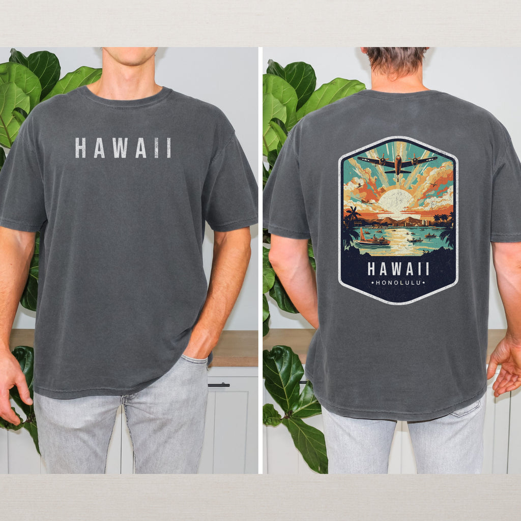 Hawaii Scenic Badge Shirt – Honolulu Island Edition