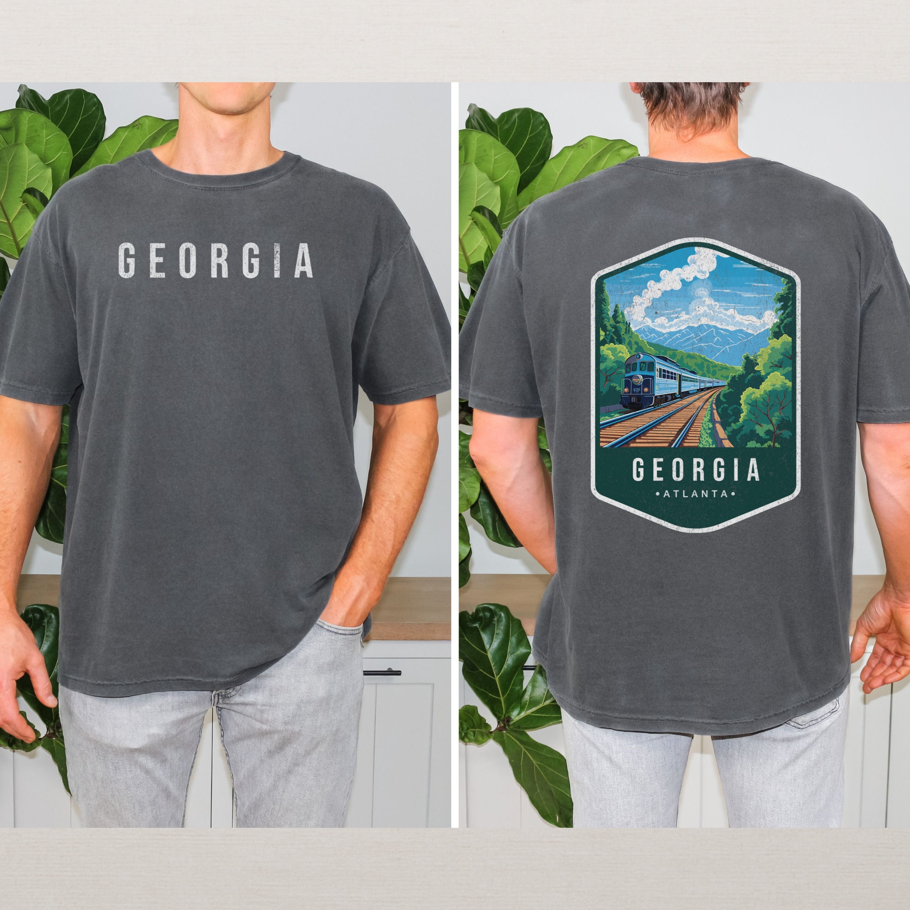 Georgia Scenic Badge Shirt – Atlanta Edition