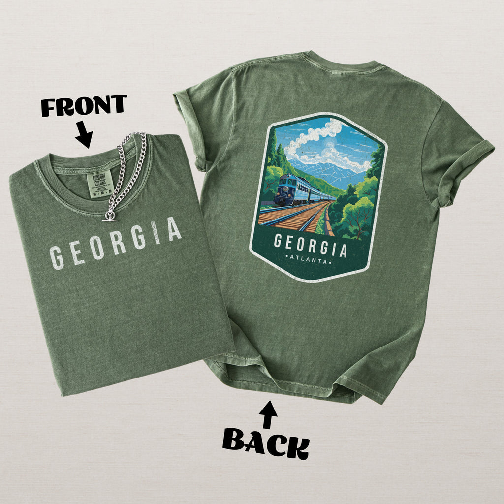 Georgia Scenic Badge Shirt – Atlanta Edition