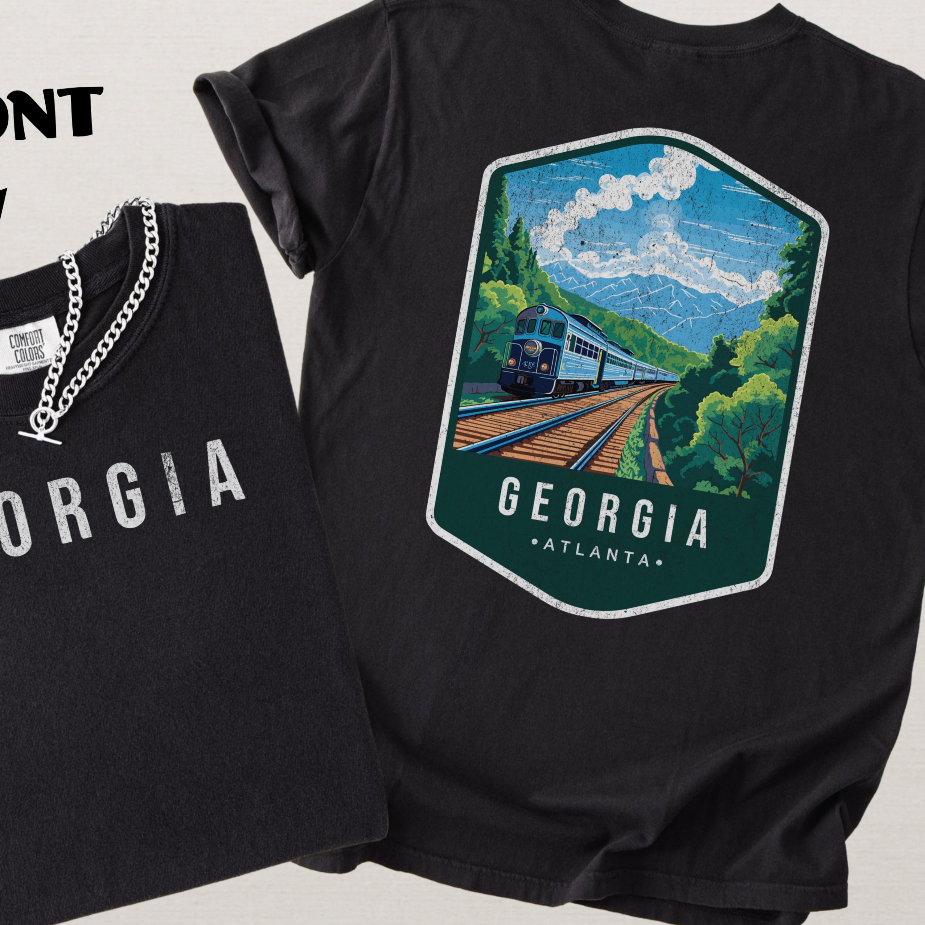 Georgia Scenic Badge Shirt – Atlanta Edition