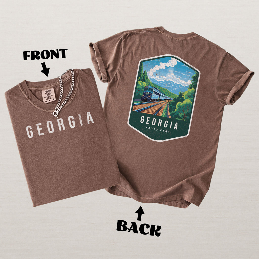 Georgia Scenic Badge Shirt – Atlanta Edition