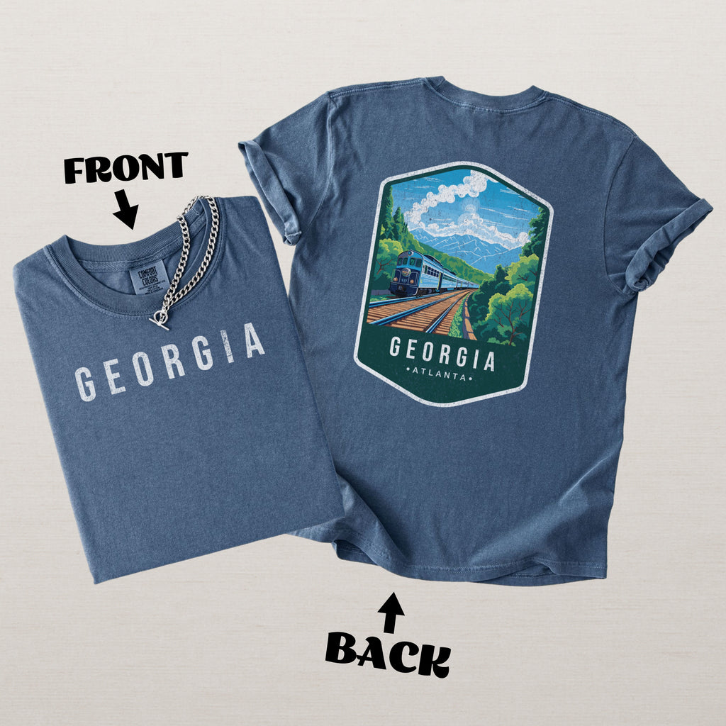 Georgia Scenic Badge Shirt – Atlanta Edition
