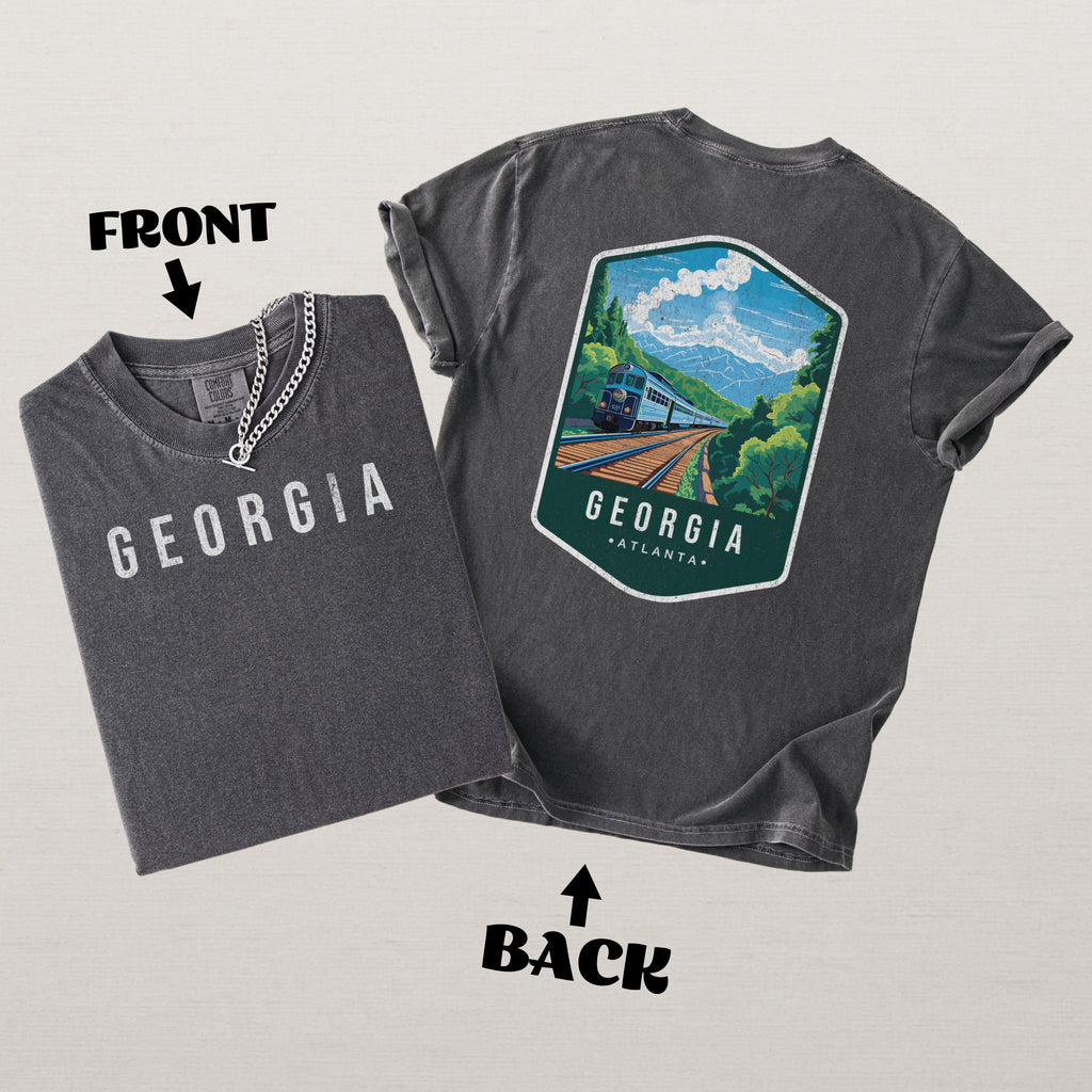 Georgia Scenic Badge Shirt – Atlanta Edition