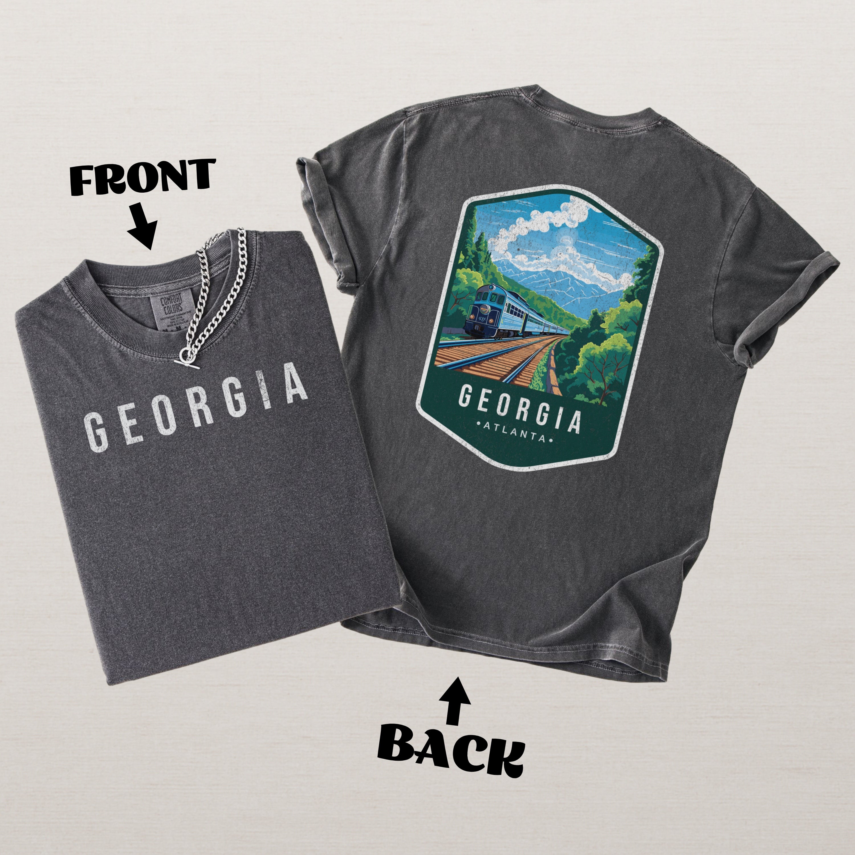 Georgia Scenic Badge Shirt – Atlanta Edition