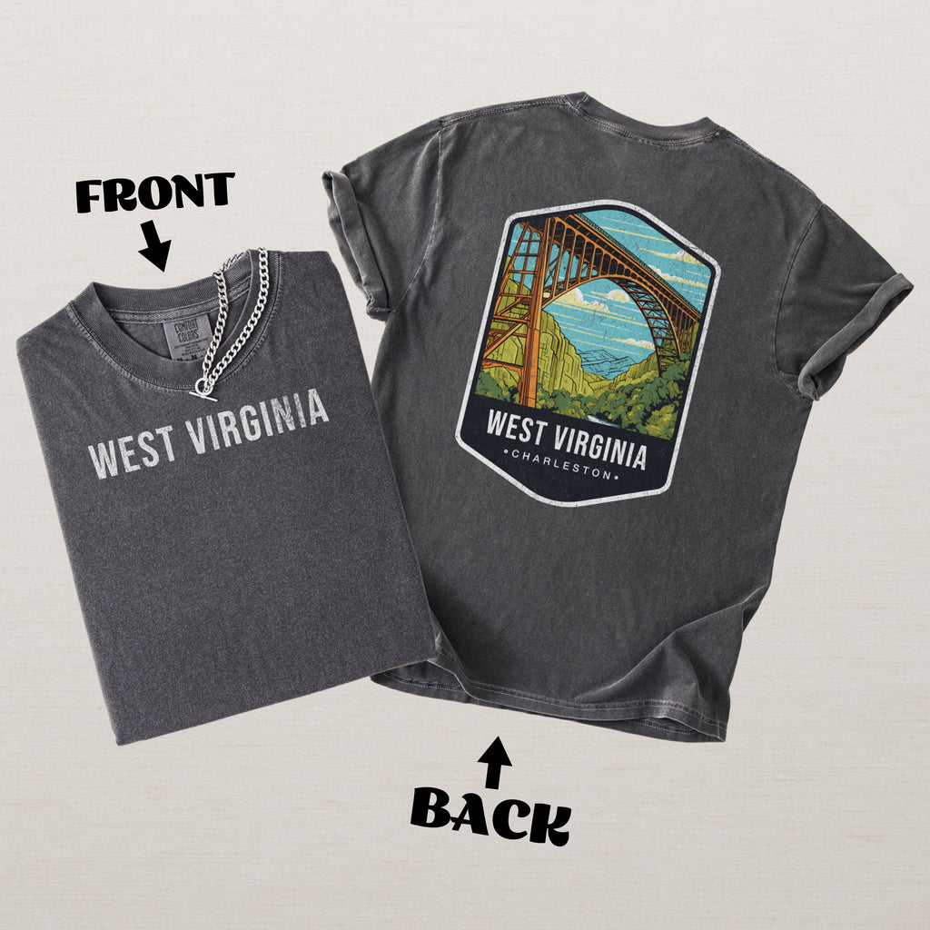 West Virginia Scenic Badge Shirt – Charleston Edition