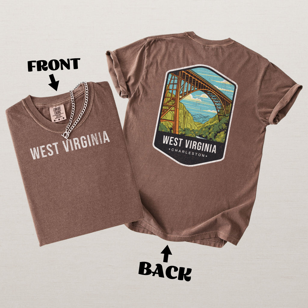 West Virginia Scenic Badge Shirt – Charleston Edition