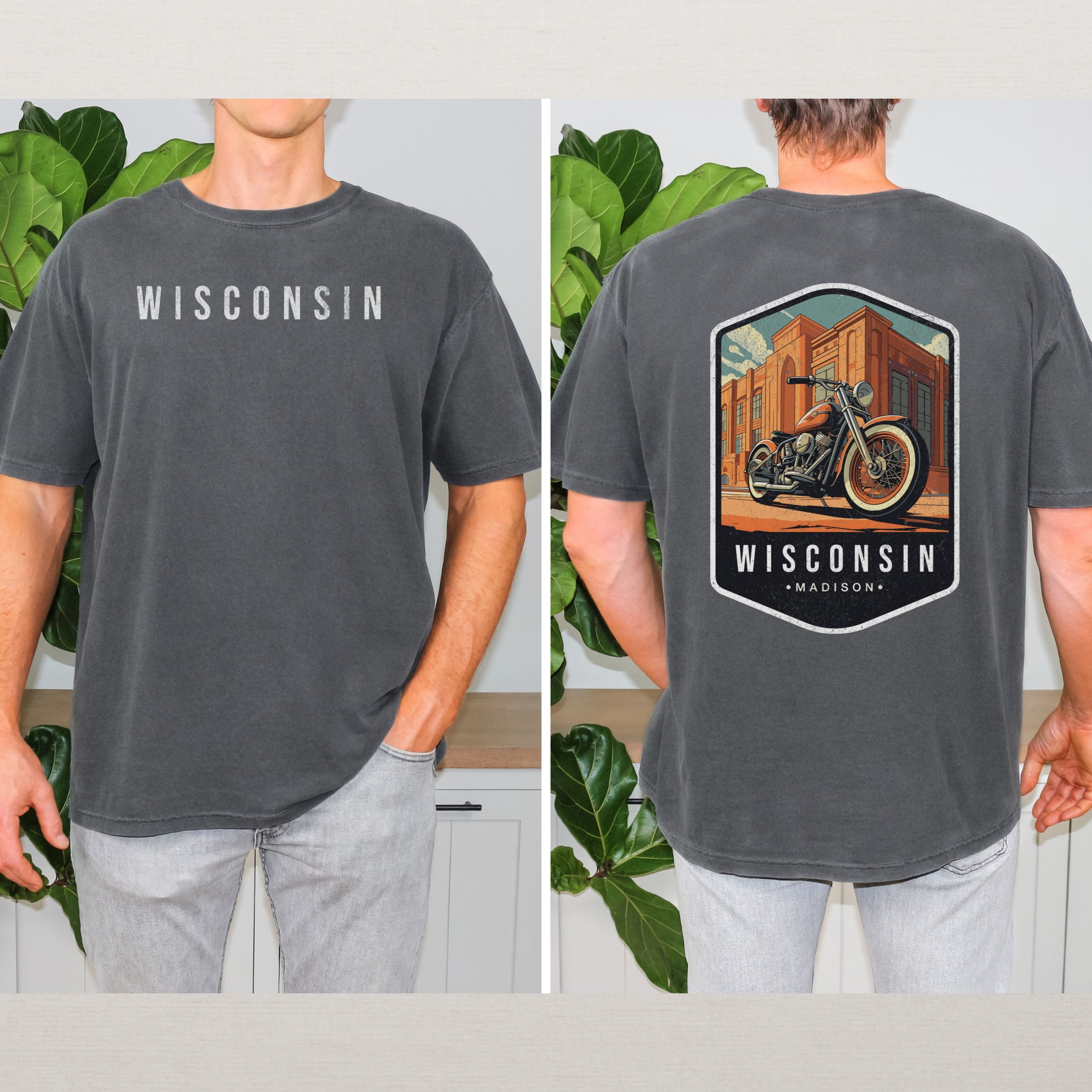 Wisconsin Scenic Badge Shirt – Madison Edition