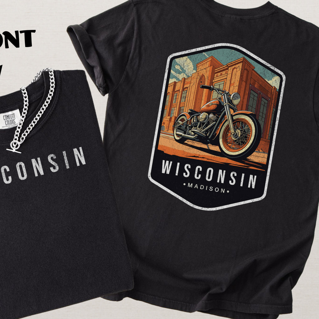 Wisconsin Scenic Badge Shirt – Madison Edition