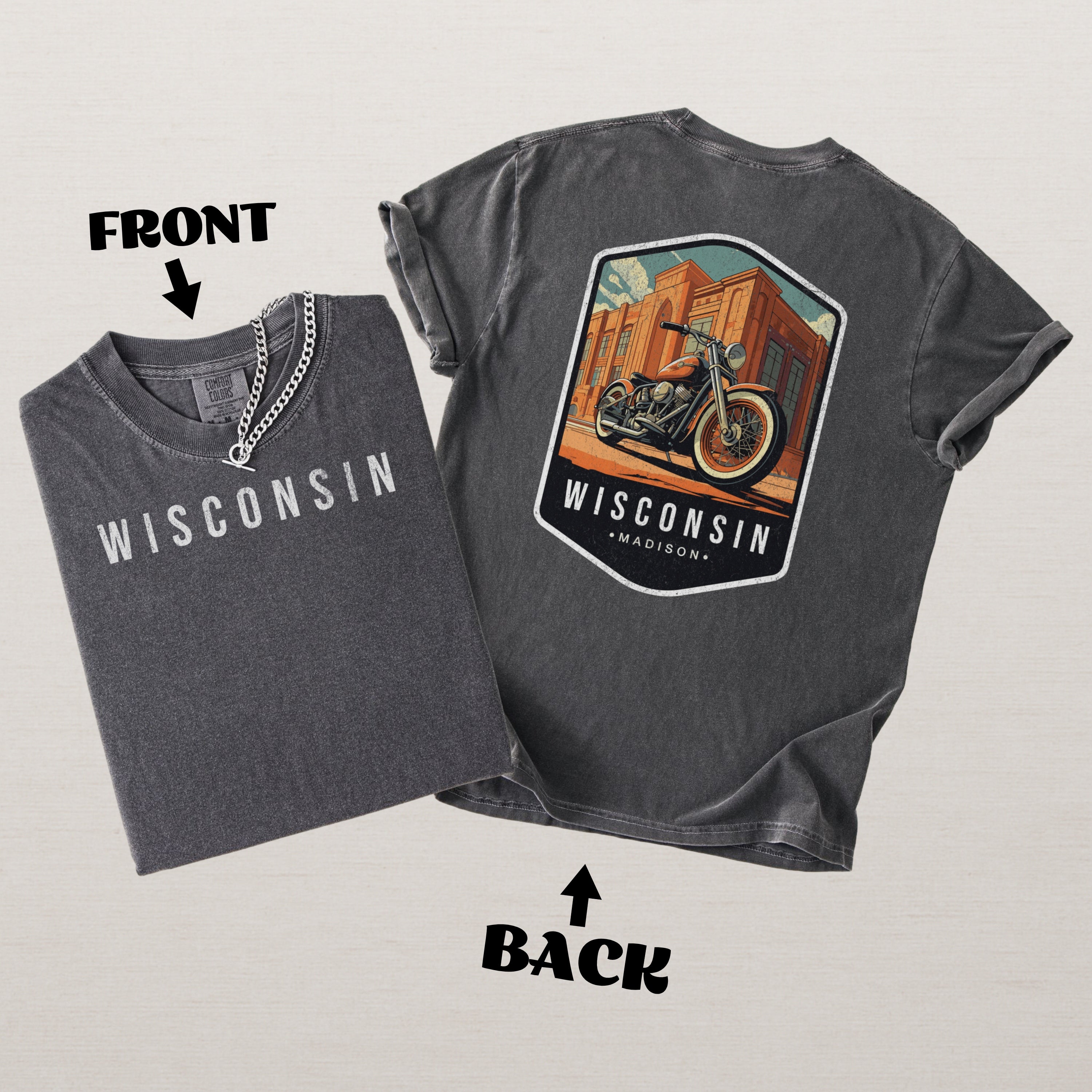 Wisconsin Scenic Badge Shirt – Madison Edition