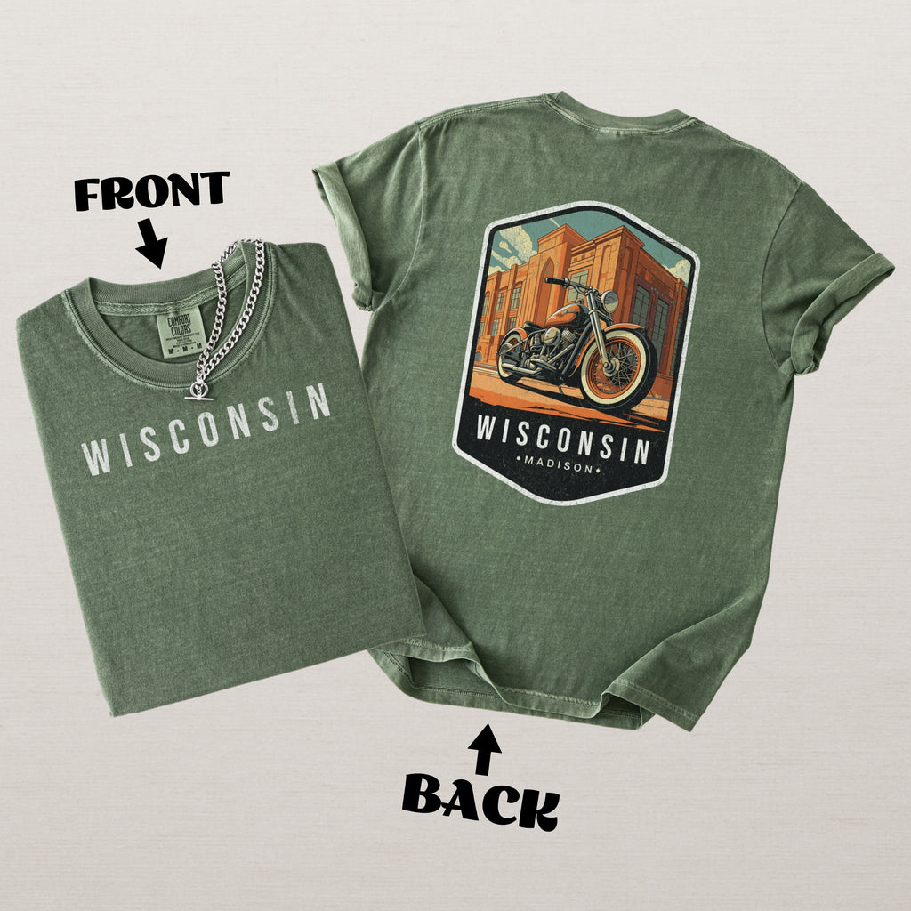 Wisconsin Scenic Badge Shirt – Madison Edition