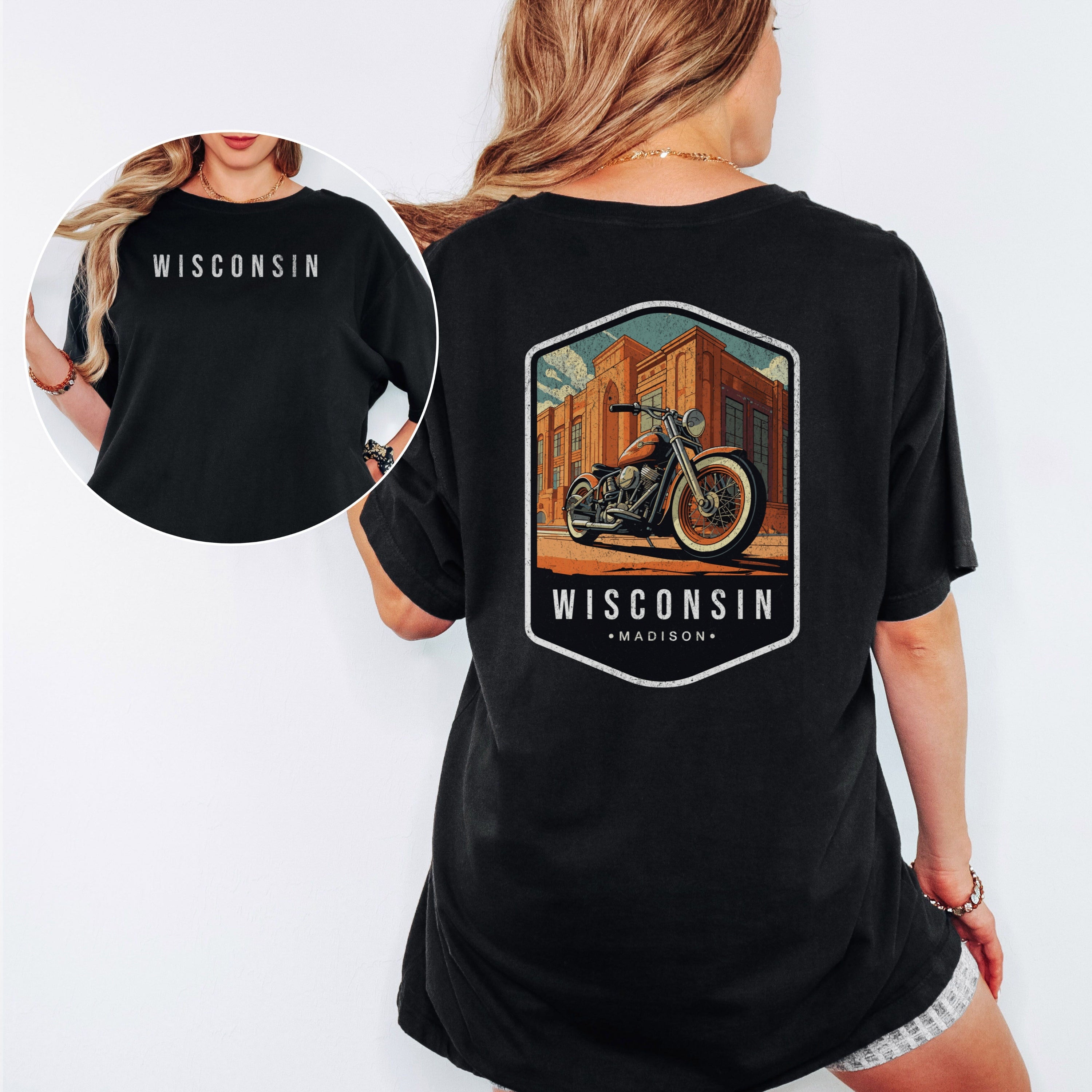 Wisconsin Scenic Badge Shirt – Madison Edition