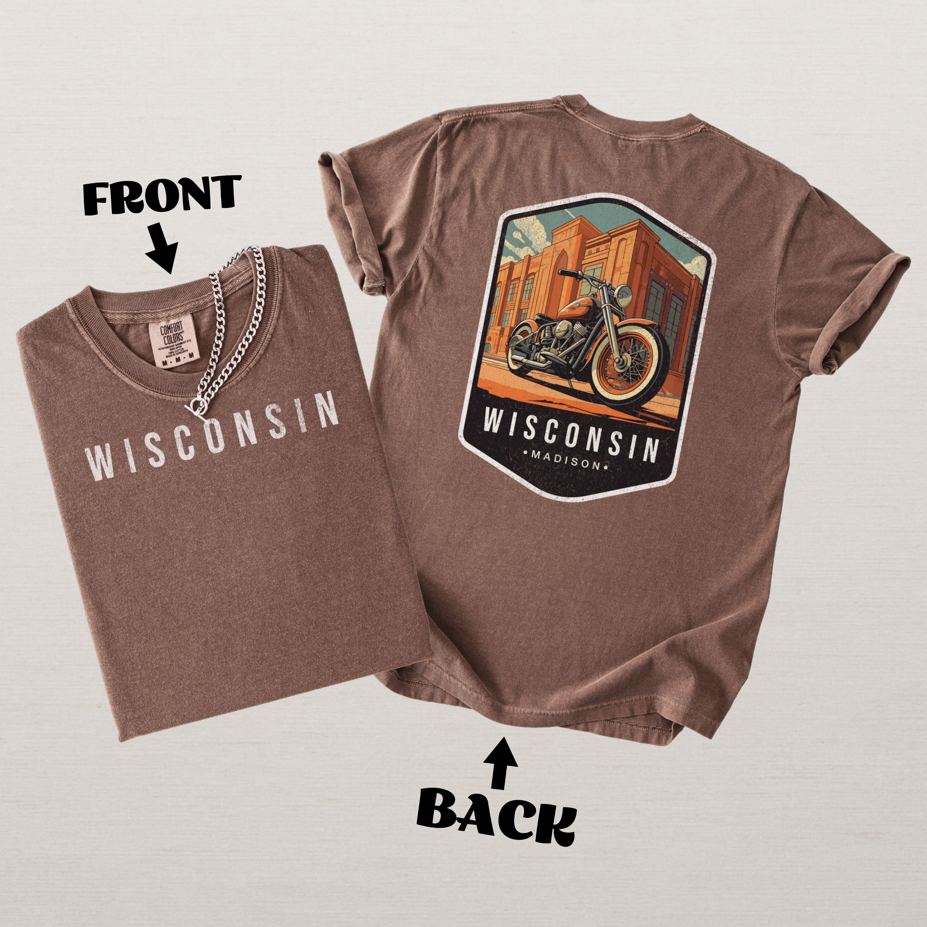Wisconsin Scenic Badge Shirt – Madison Edition