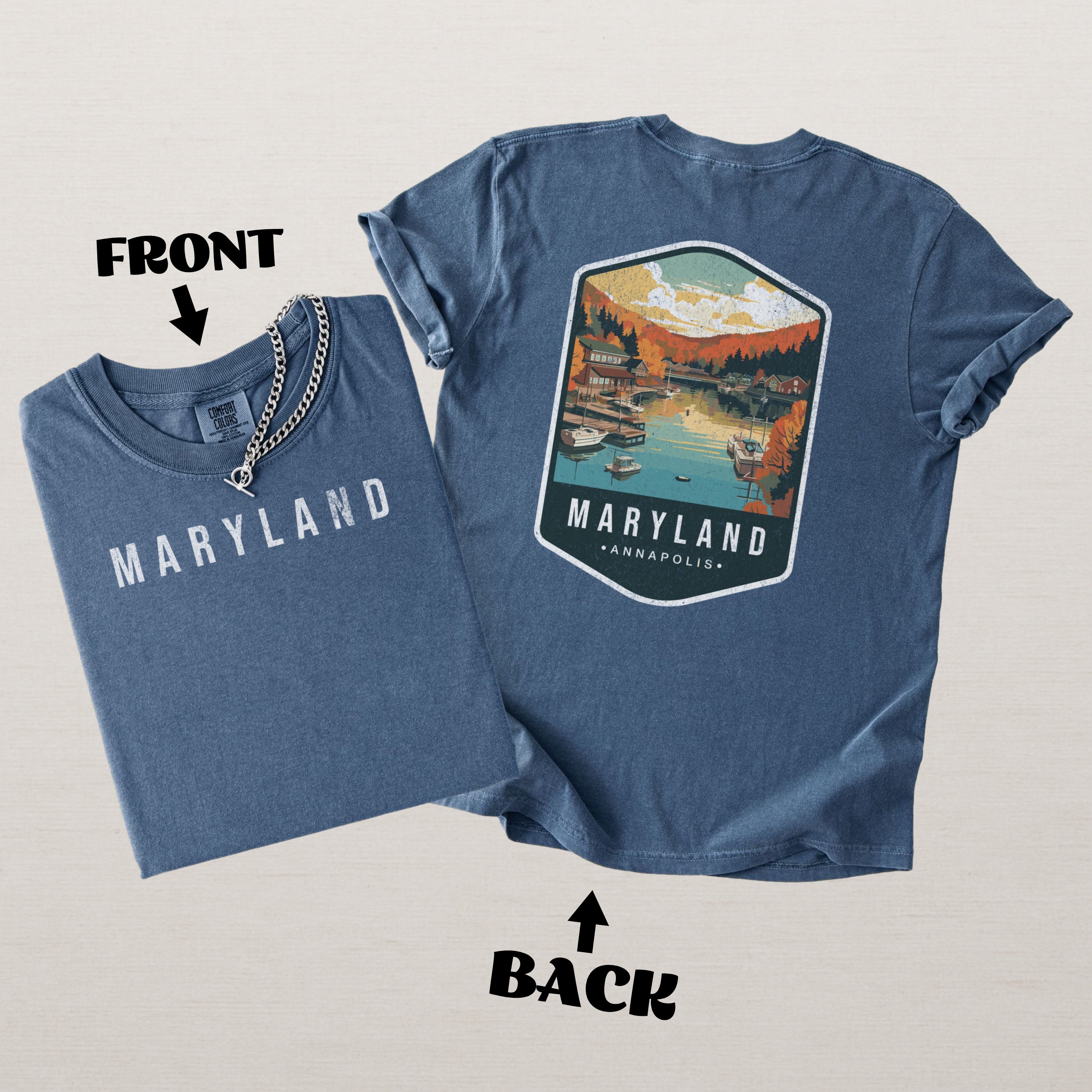 Maryland Scenic Badge Shirt – Annapolis Edition