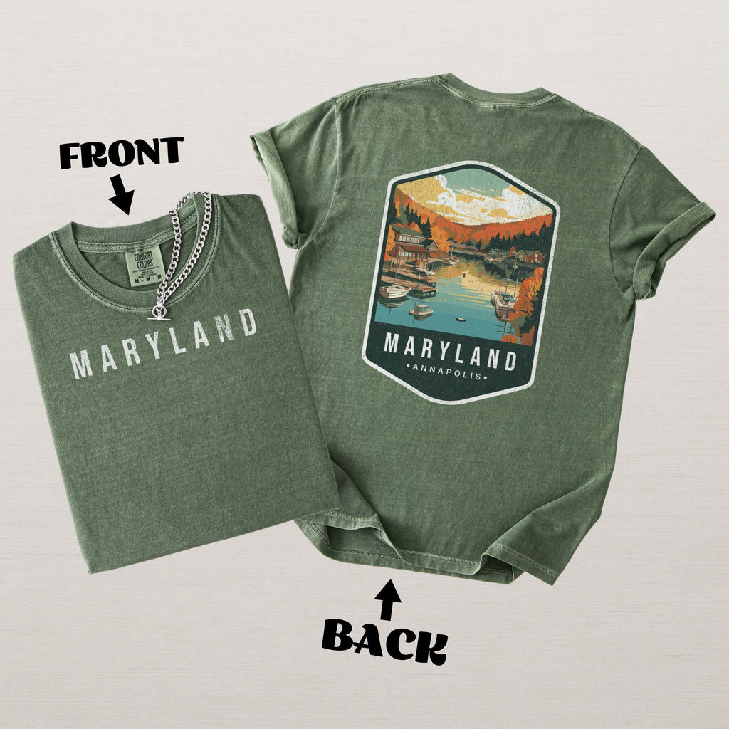 Maryland Scenic Badge Shirt – Annapolis Edition