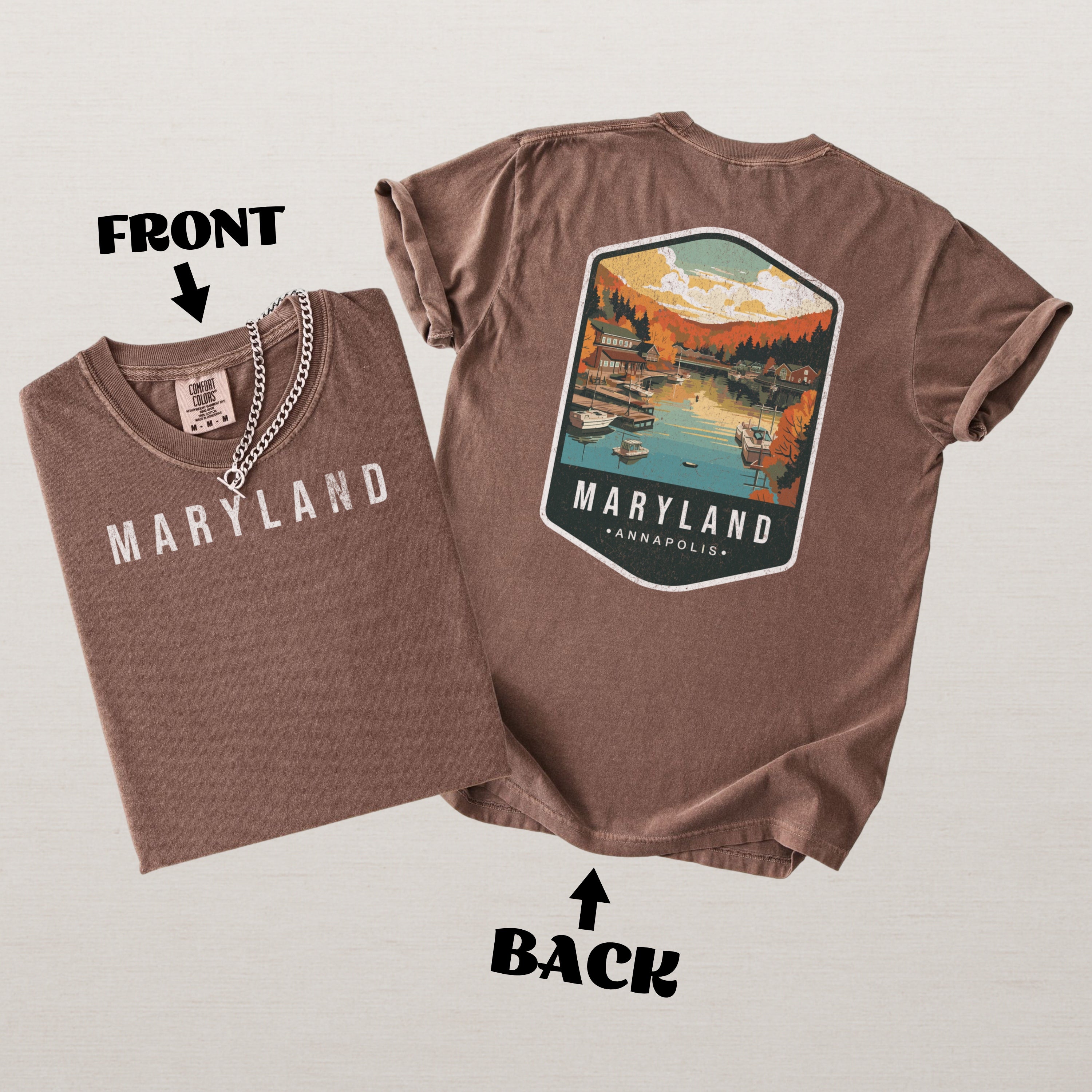 Maryland Scenic Badge Shirt – Annapolis Edition