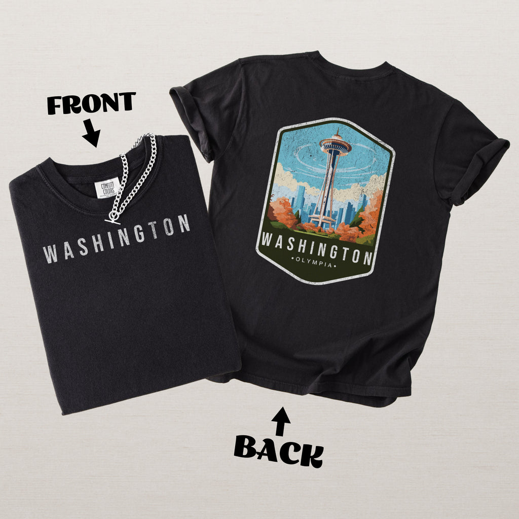 Washington Scenic Badge Shirt – Olympia Edition