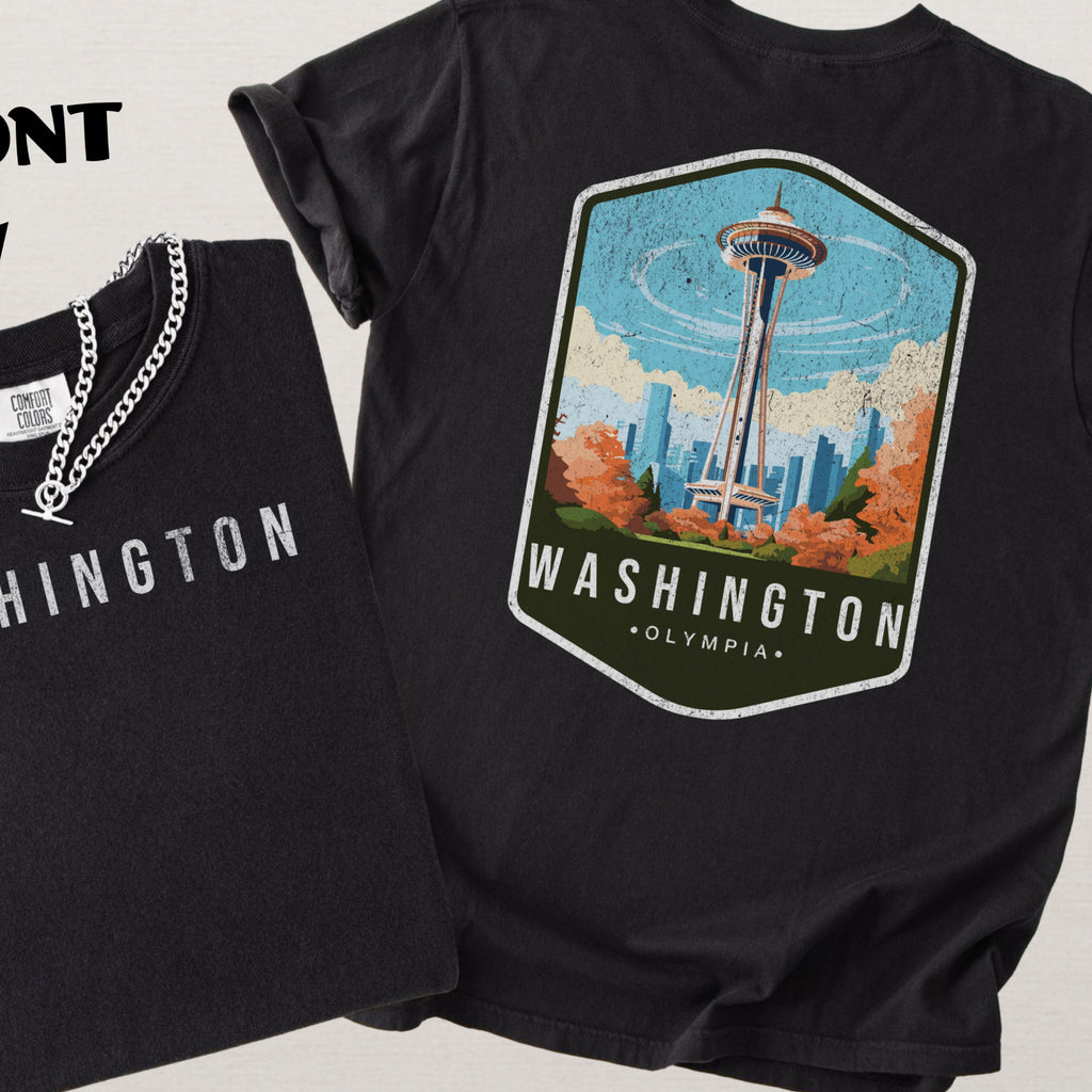 Washington Scenic Badge Shirt – Olympia Edition
