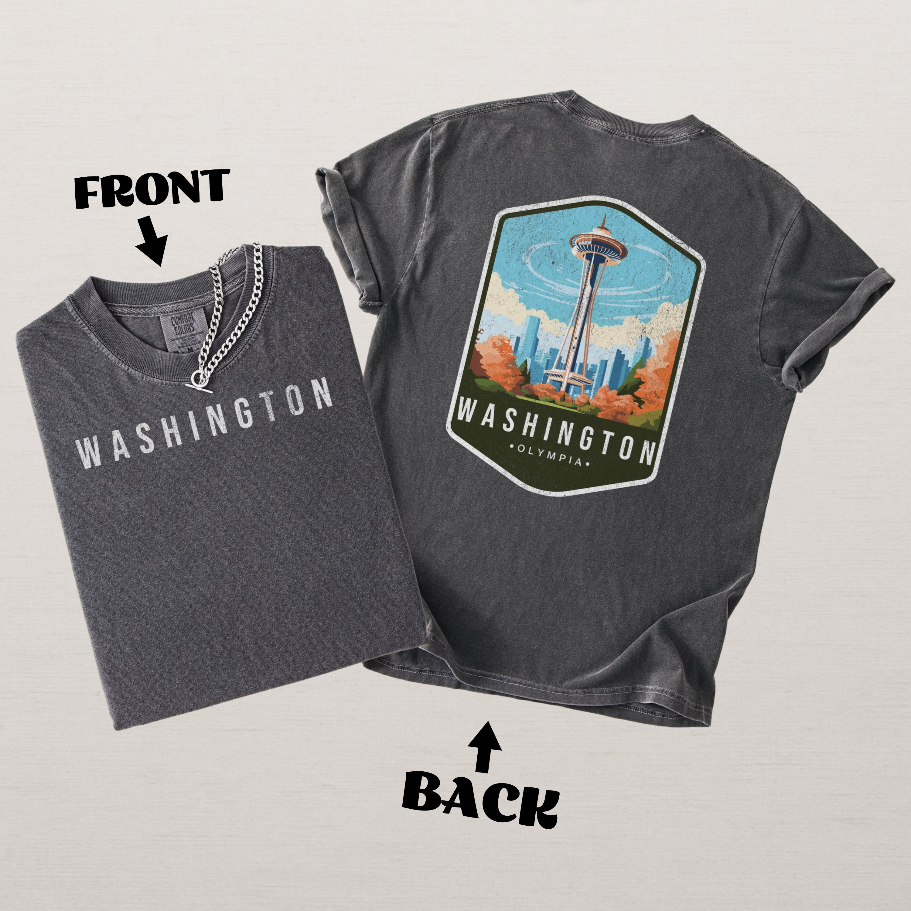 Washington Scenic Badge Shirt – Olympia Edition