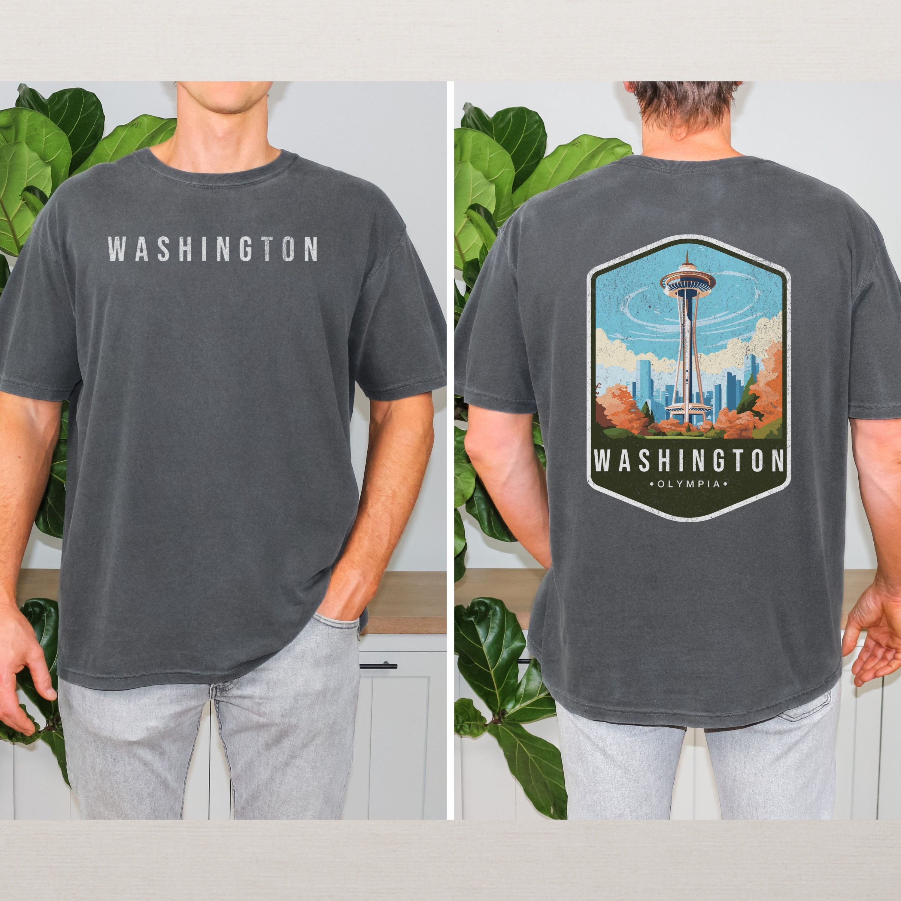 Washington Scenic Badge Shirt – Olympia Edition