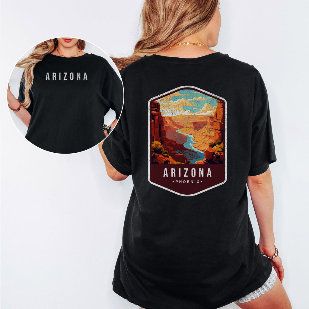 Arizona Scenic Badge Shirt – Phoenix Desert Edition