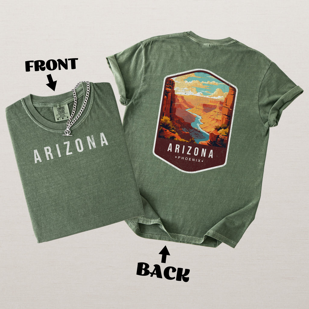 Arizona Scenic Badge Shirt – Phoenix Desert Edition