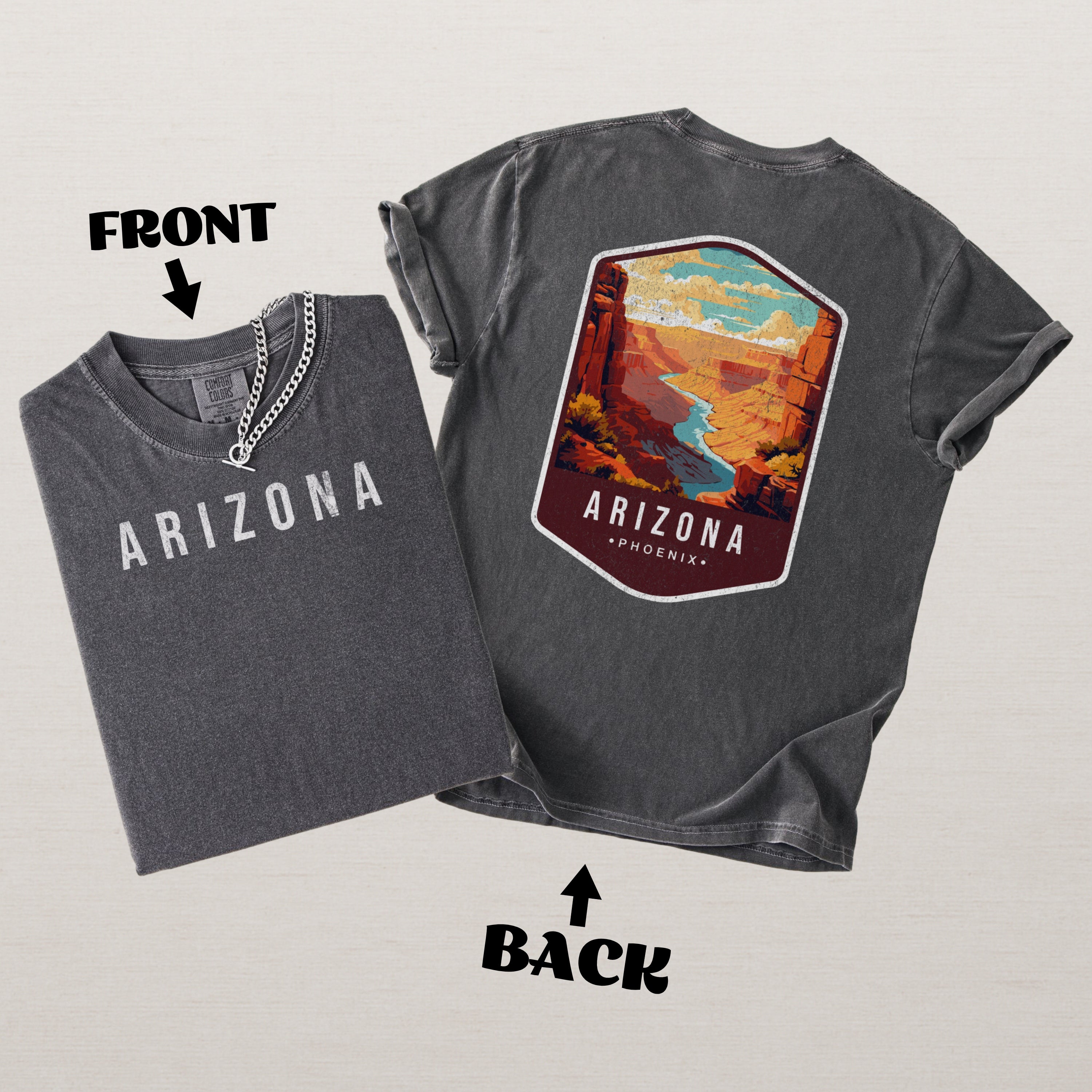 Arizona Scenic Badge Shirt – Phoenix Desert Edition