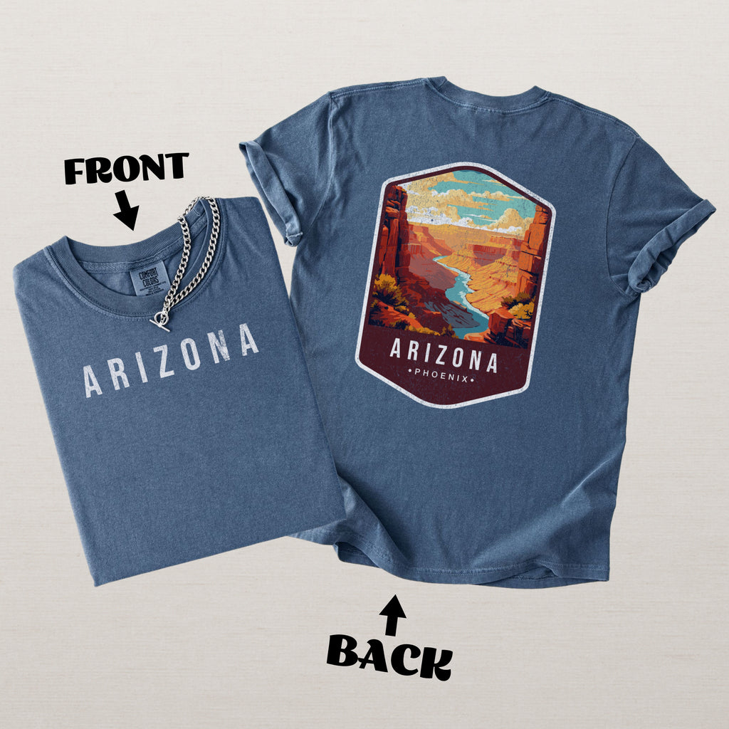 Arizona Scenic Badge Shirt – Phoenix Desert Edition