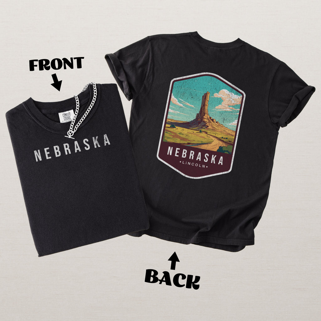 Nebraska Scenic Badge Shirt – Lincoln Edition