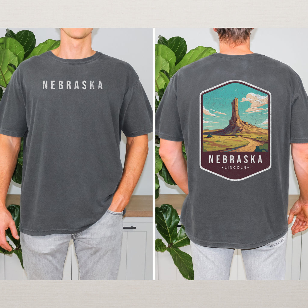 Nebraska Scenic Badge Shirt – Lincoln Edition