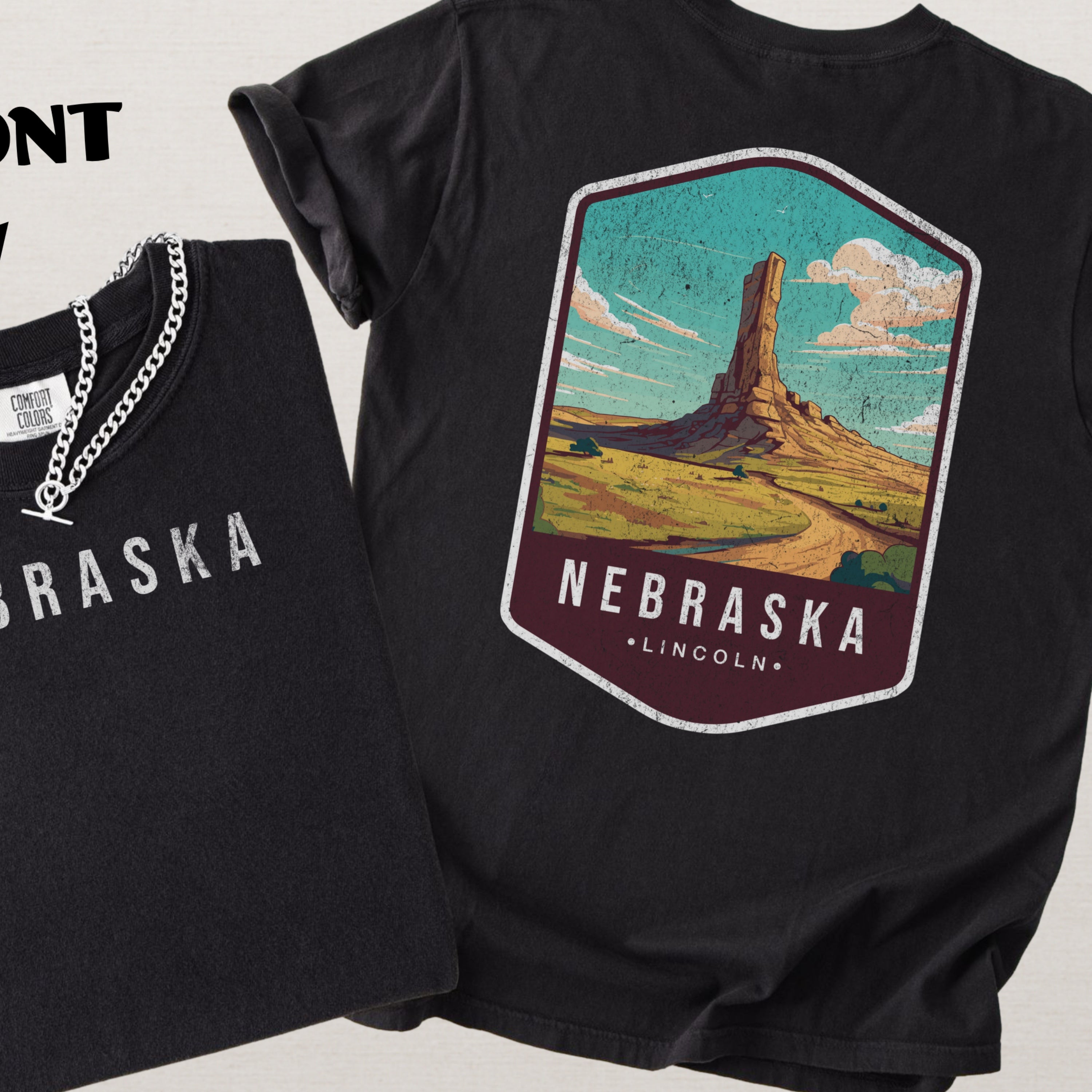 Nebraska Scenic Badge Shirt – Lincoln Edition