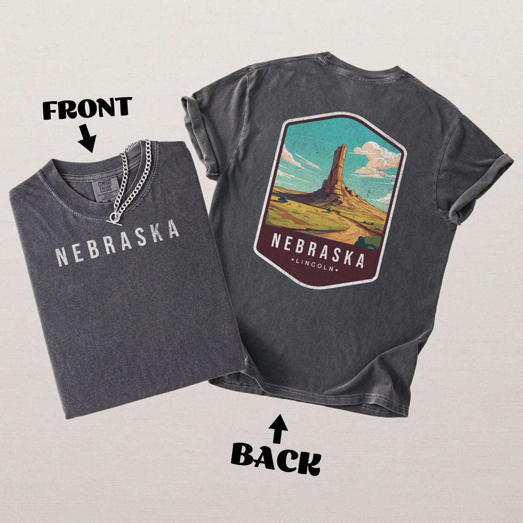 Nebraska Scenic Badge Shirt – Lincoln Edition