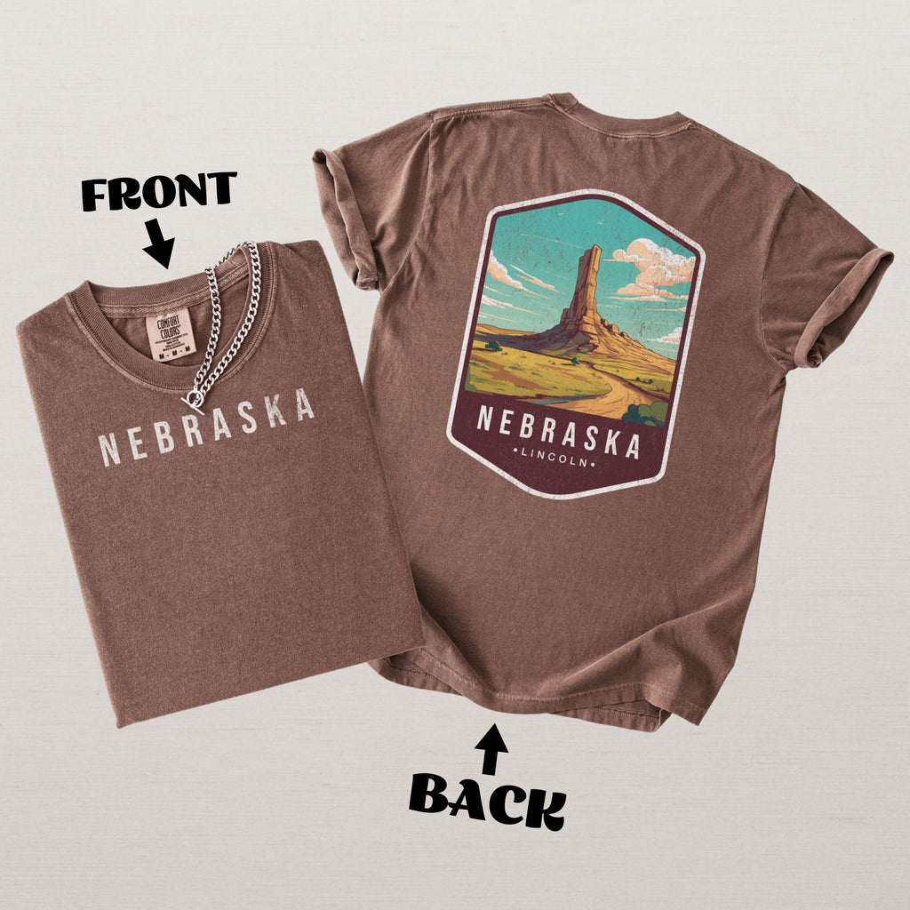 Nebraska Scenic Badge Shirt – Lincoln Edition
