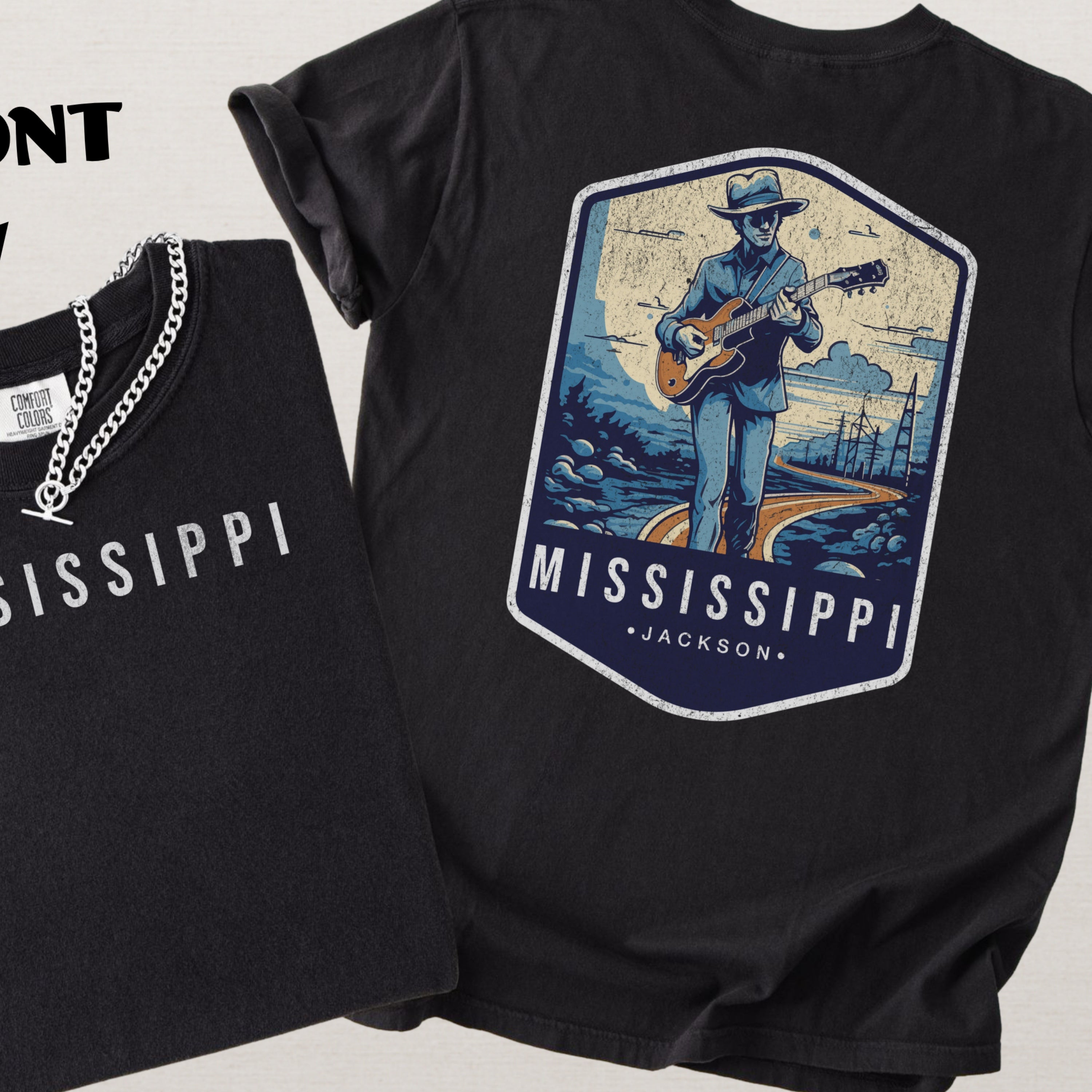 Mississippi Scenic Badge Shirt – Jackson Edition