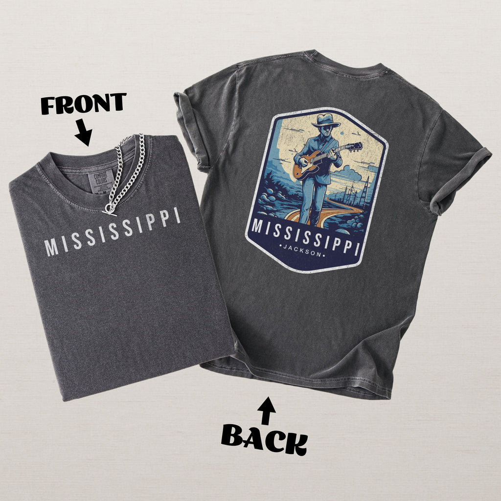 Mississippi Scenic Badge Shirt – Jackson Edition