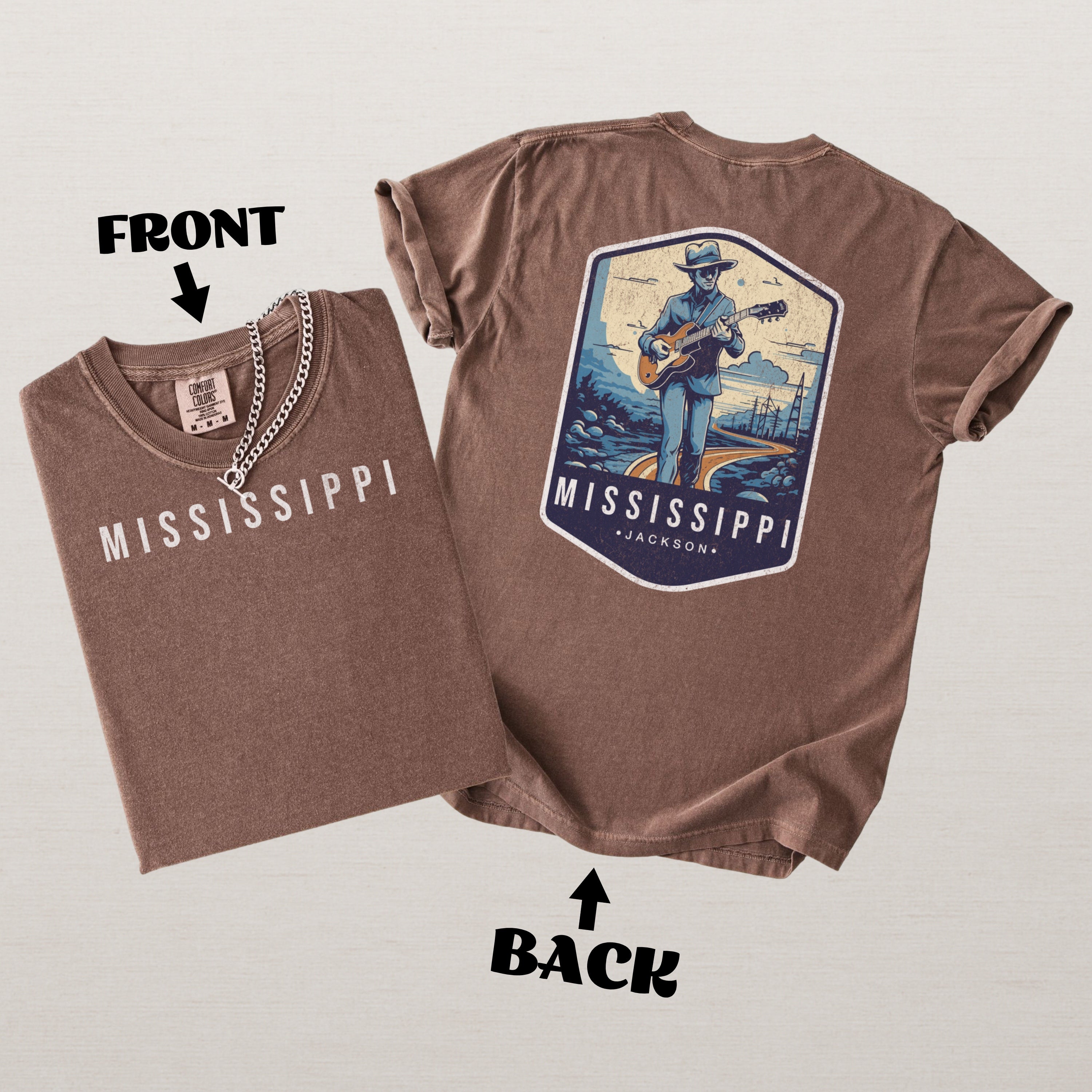 Mississippi Scenic Badge Shirt – Jackson Edition