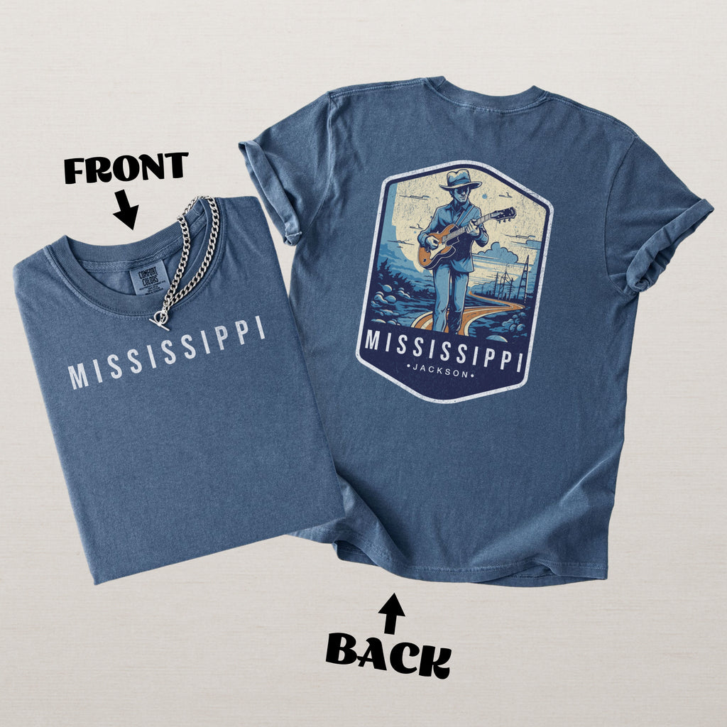 Mississippi Scenic Badge Shirt – Jackson Edition