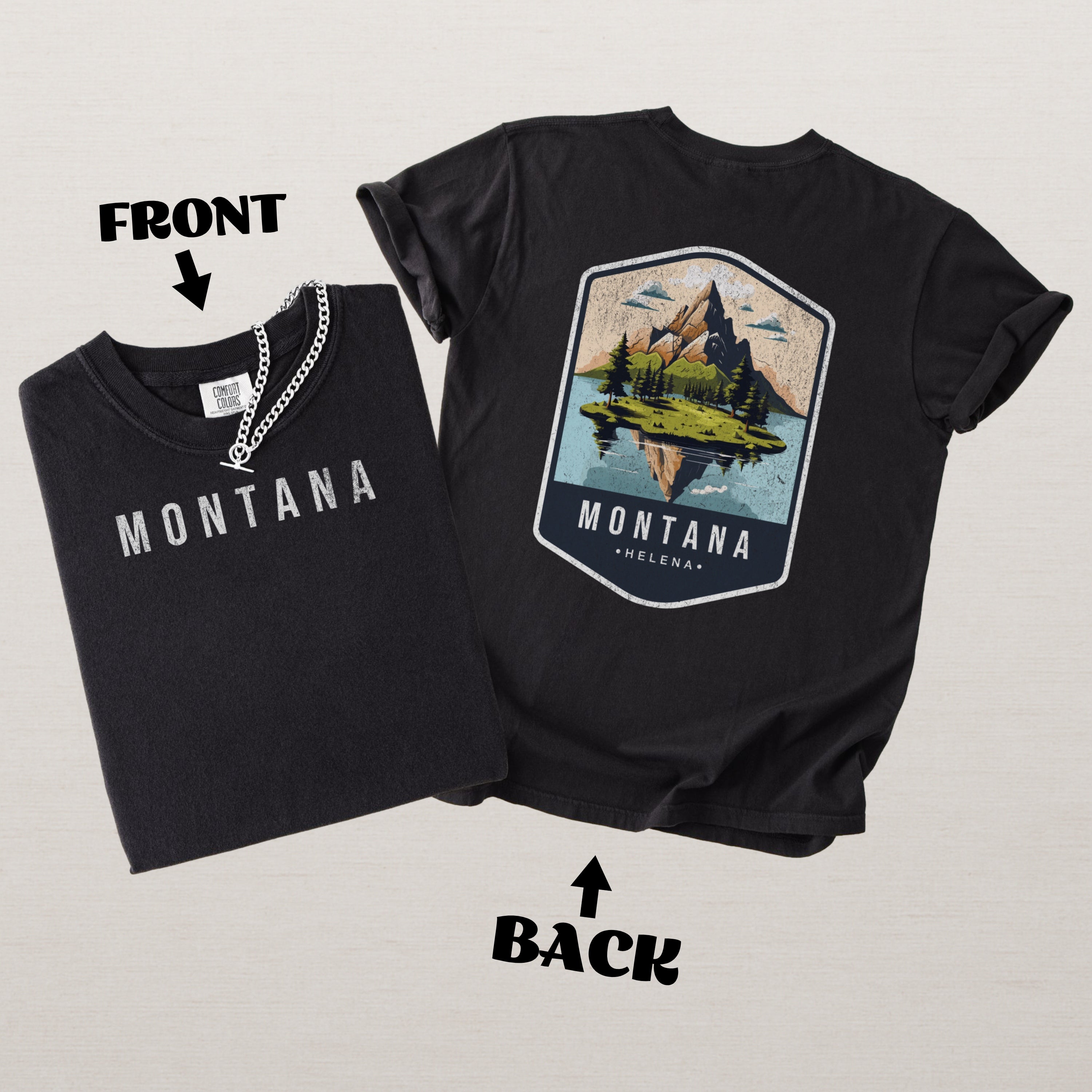 Montana Scenic Badge Shirt – Helena Edition
