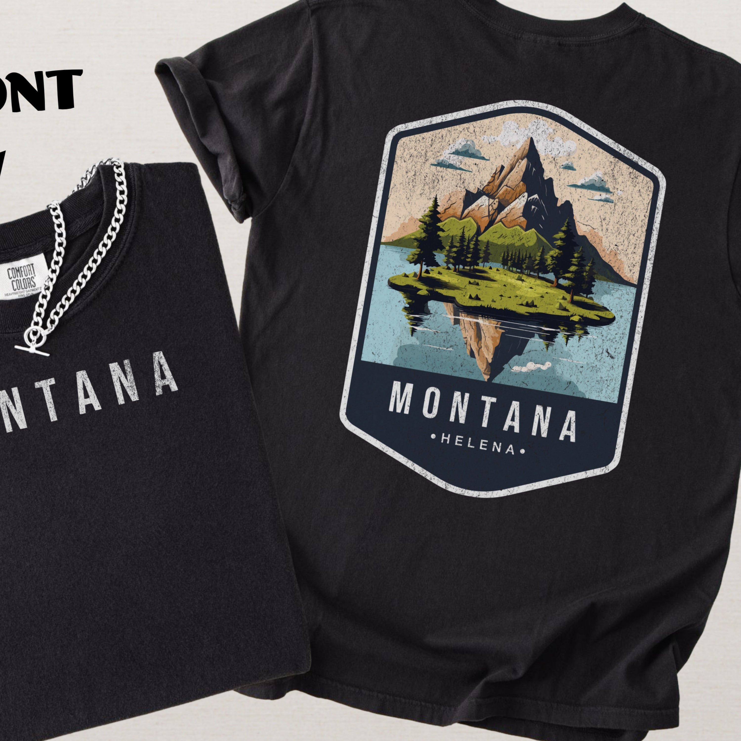 Montana Scenic Badge Shirt – Helena Edition