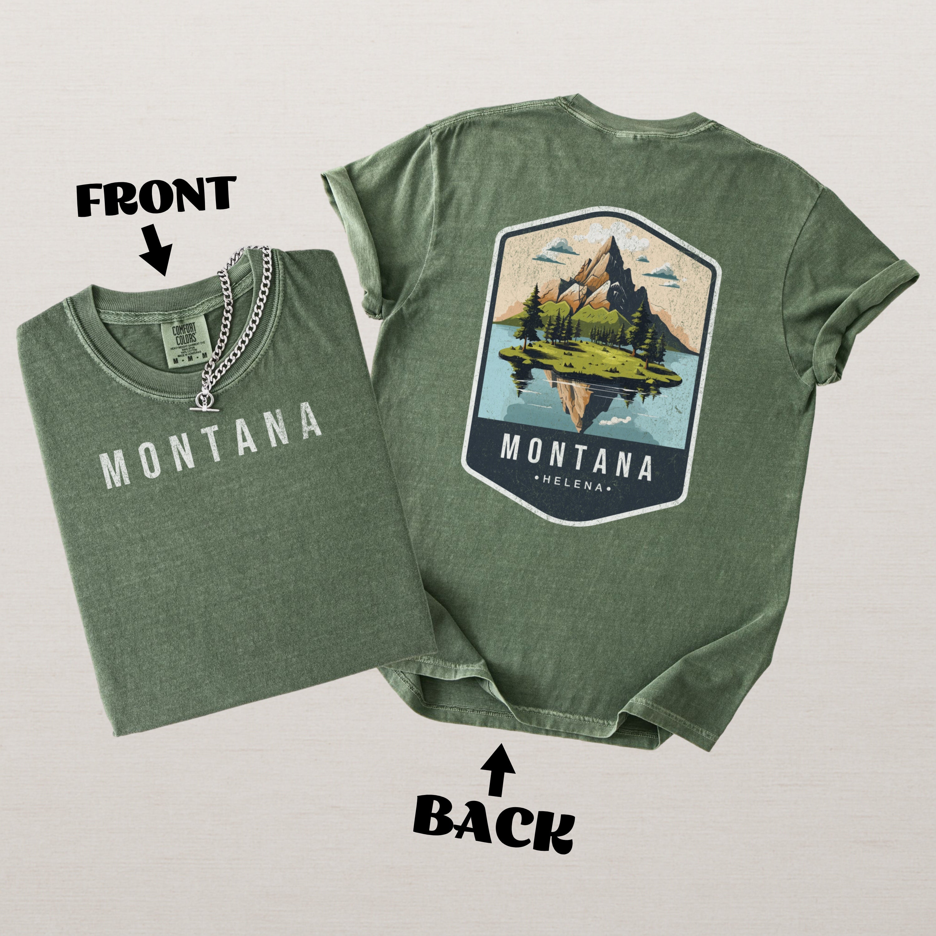 Montana Scenic Badge Shirt – Helena Edition