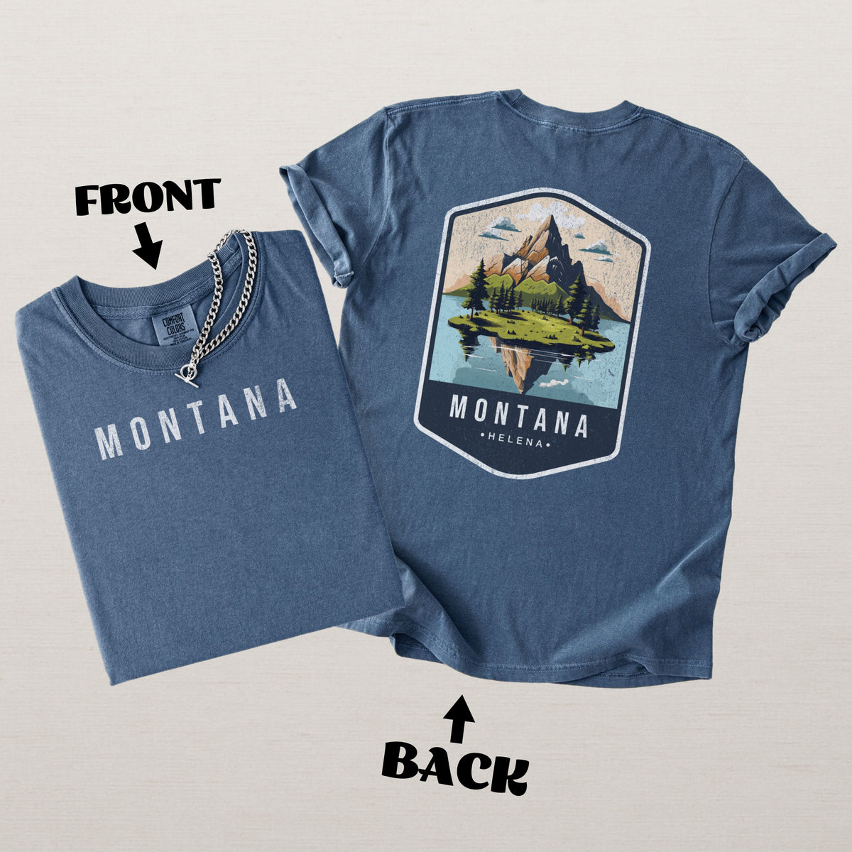 Montana Scenic Badge Shirt – Helena Edition