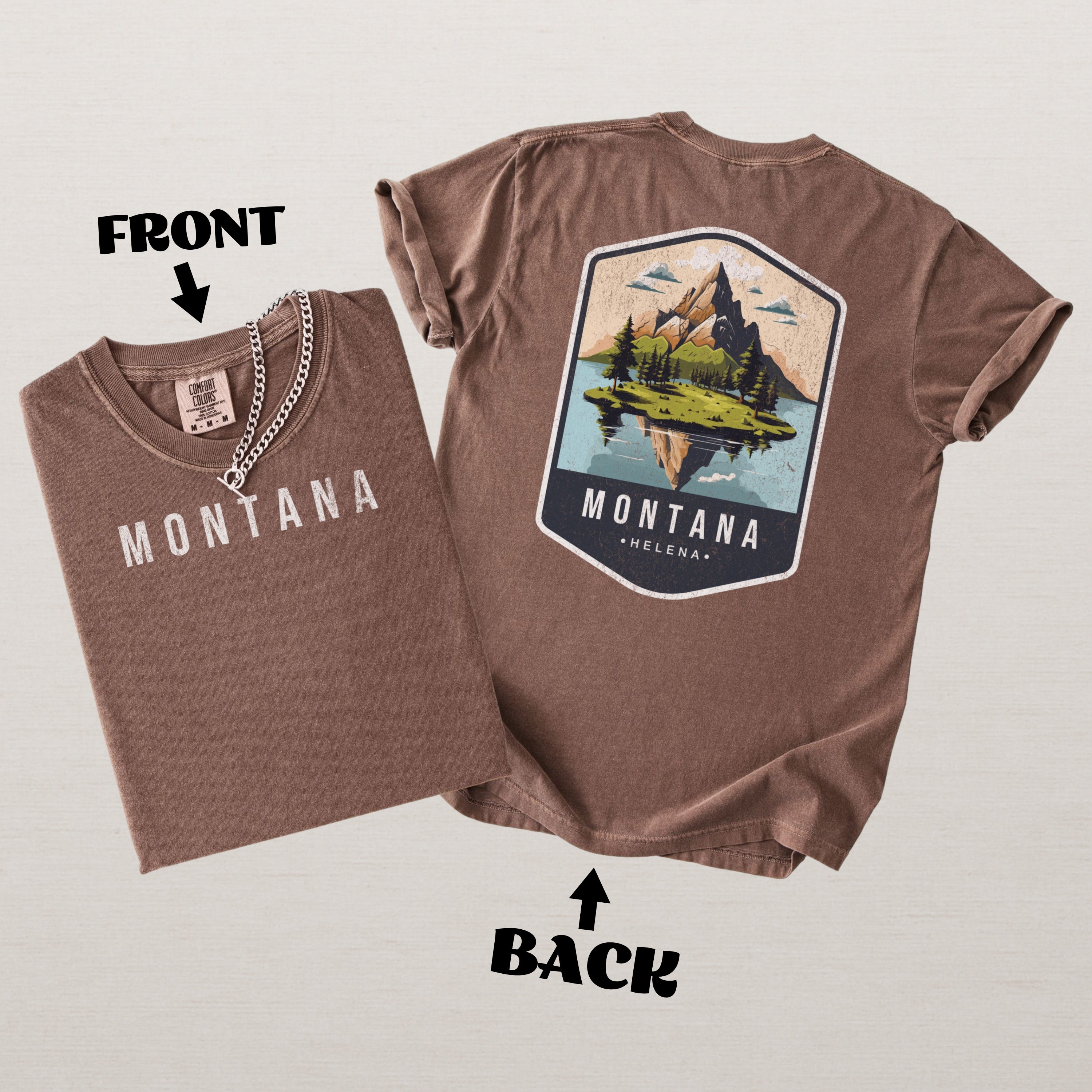 Montana Scenic Badge Shirt – Helena Edition