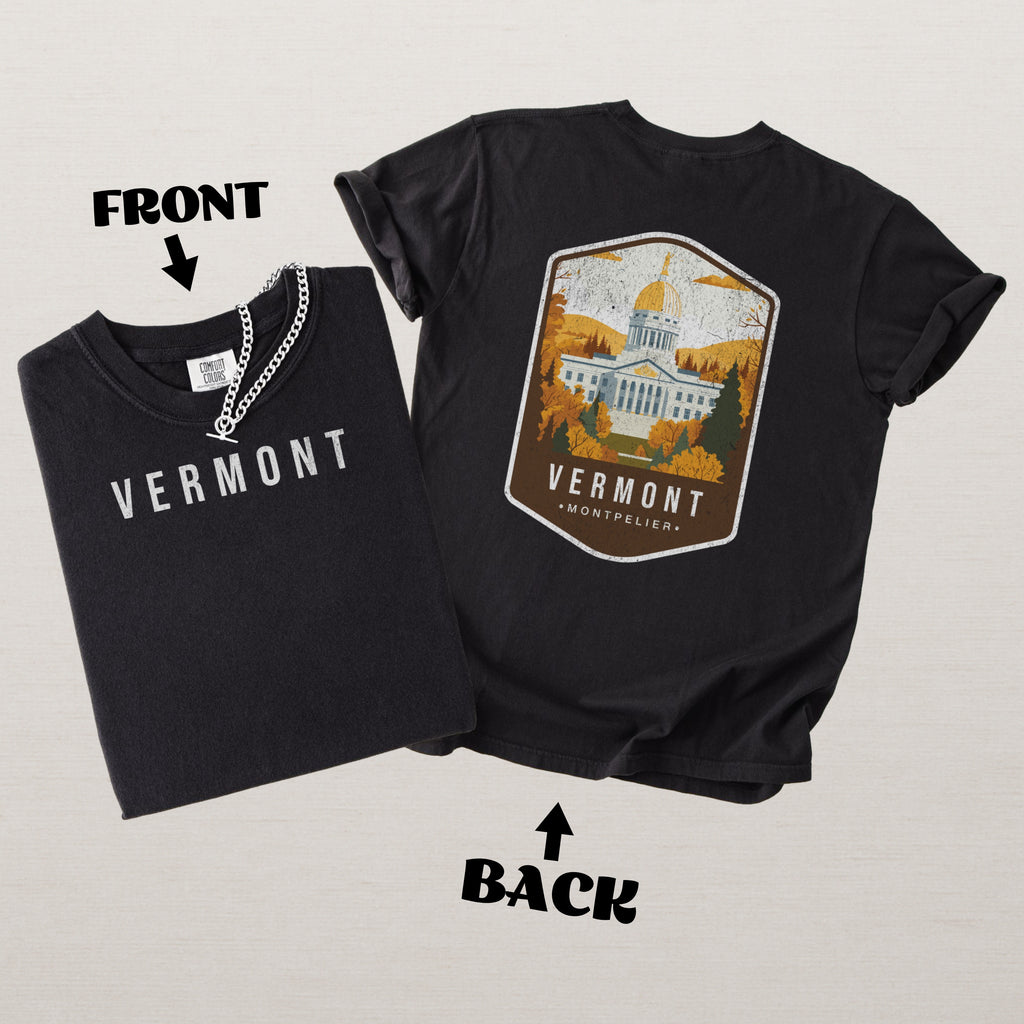 Vermont Scenic Badge Shirt – Montpelier Edition