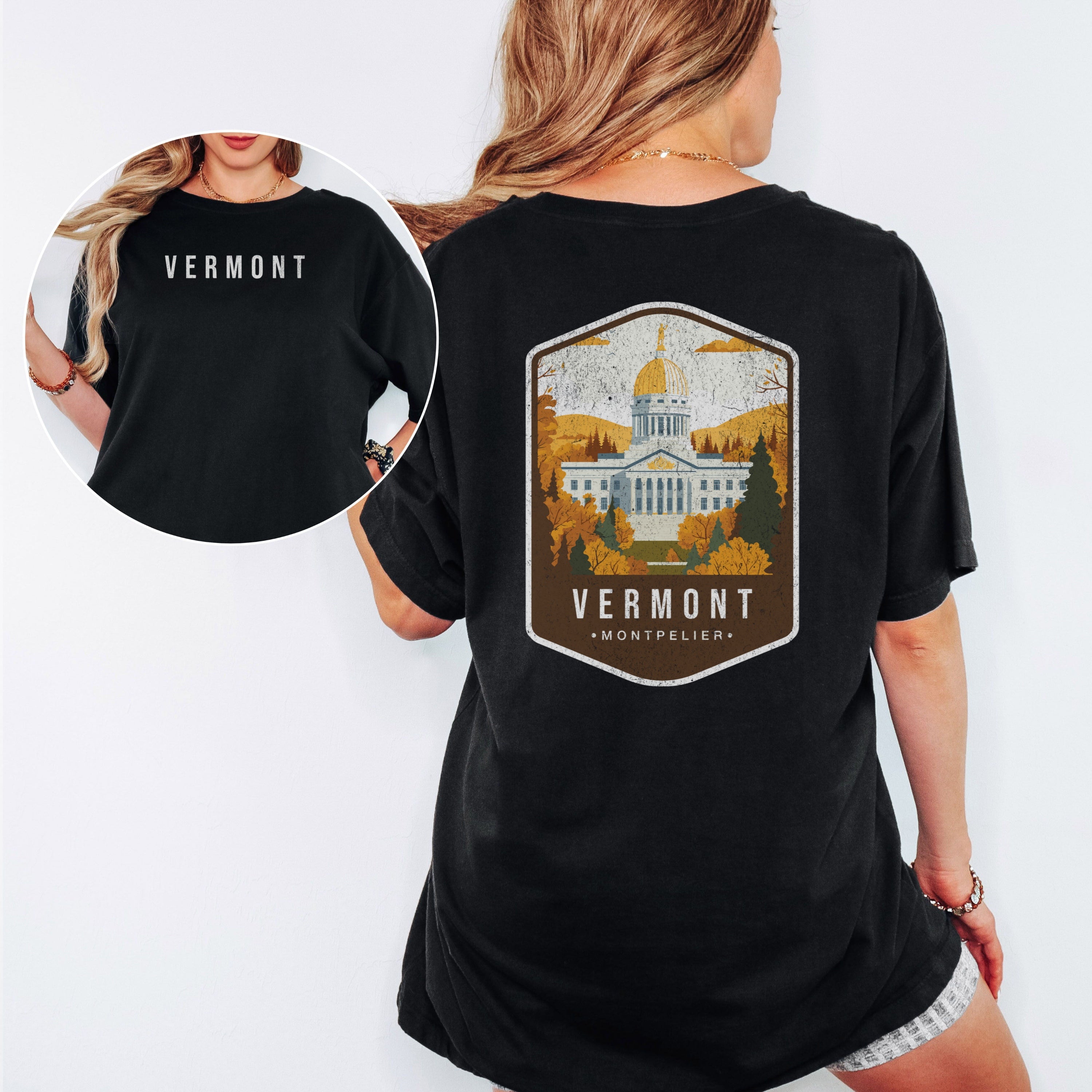Vermont Scenic Badge Shirt – Montpelier Edition