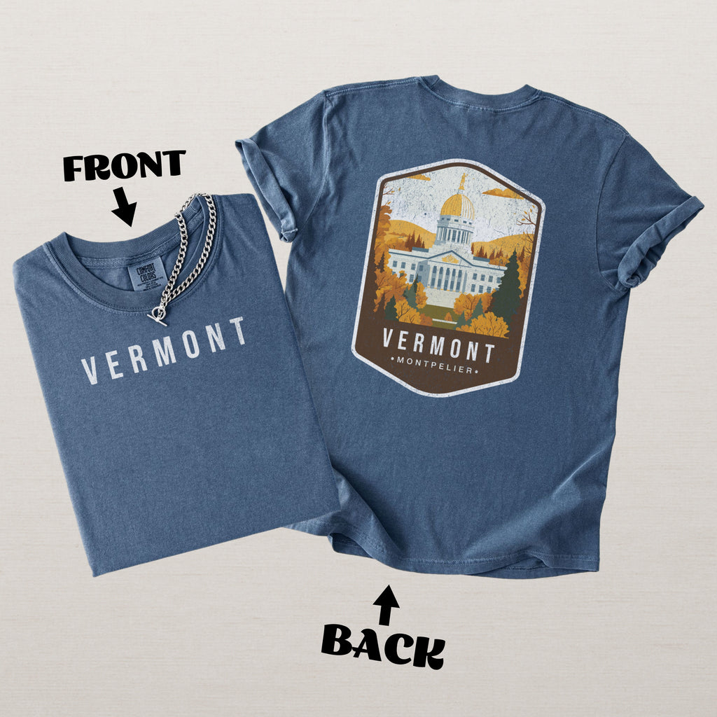 Vermont Scenic Badge Shirt – Montpelier Edition