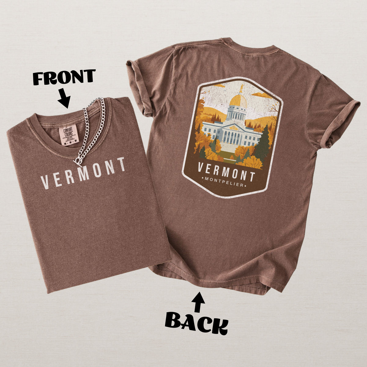 Vermont Scenic Badge Shirt – Montpelier Edition