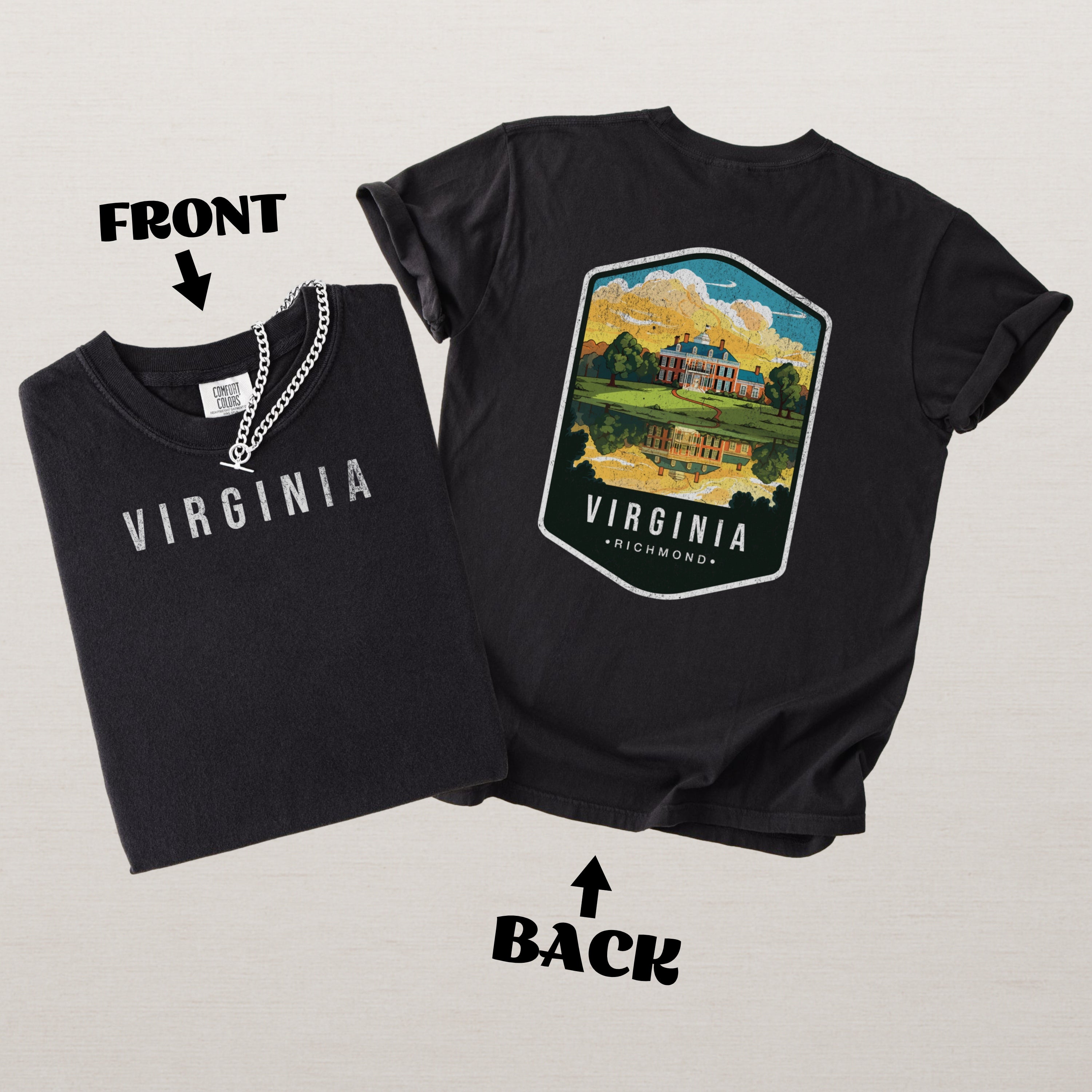 Virginia Scenic Badge Shirt – Richmond Edition