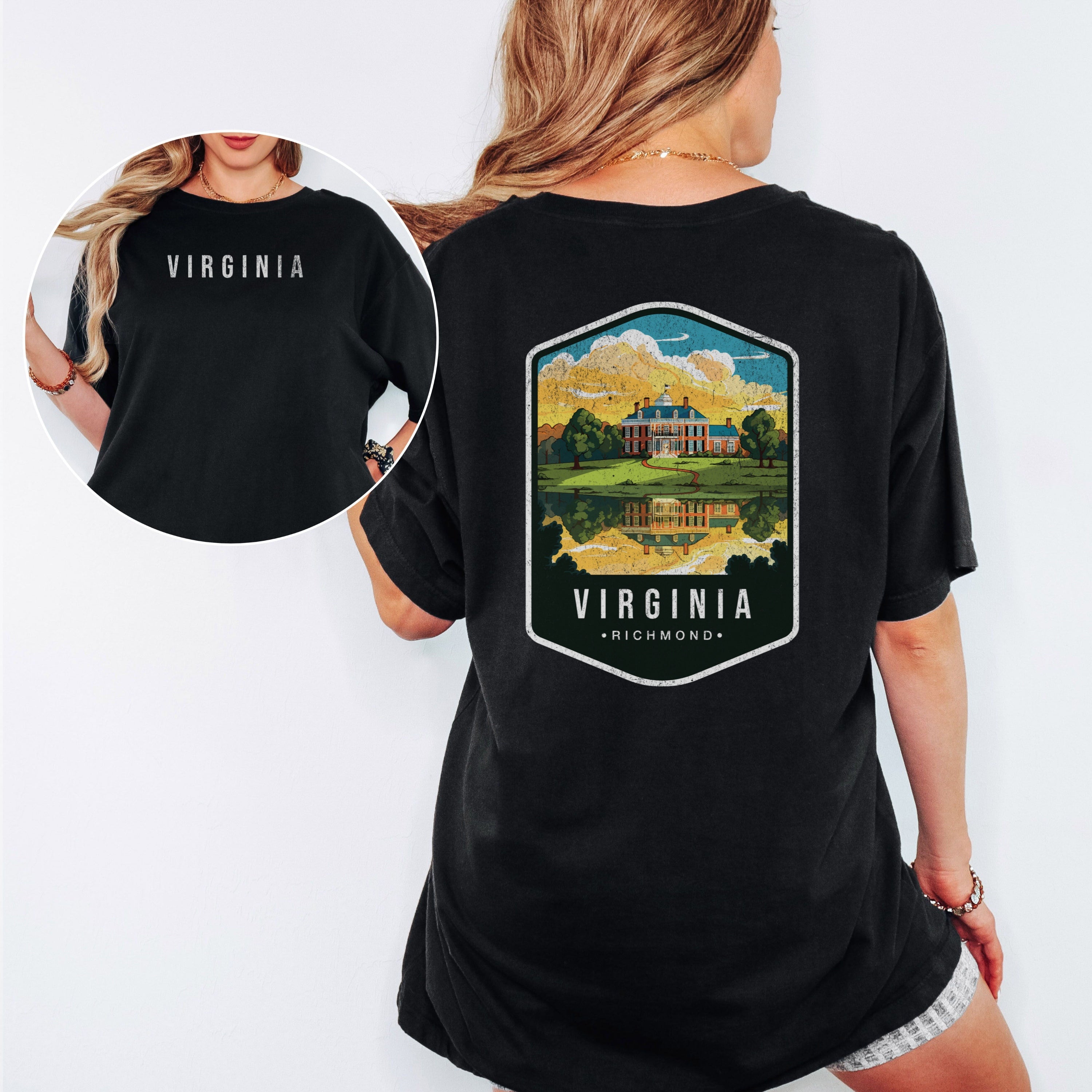 Virginia Scenic Badge Shirt – Richmond Edition
