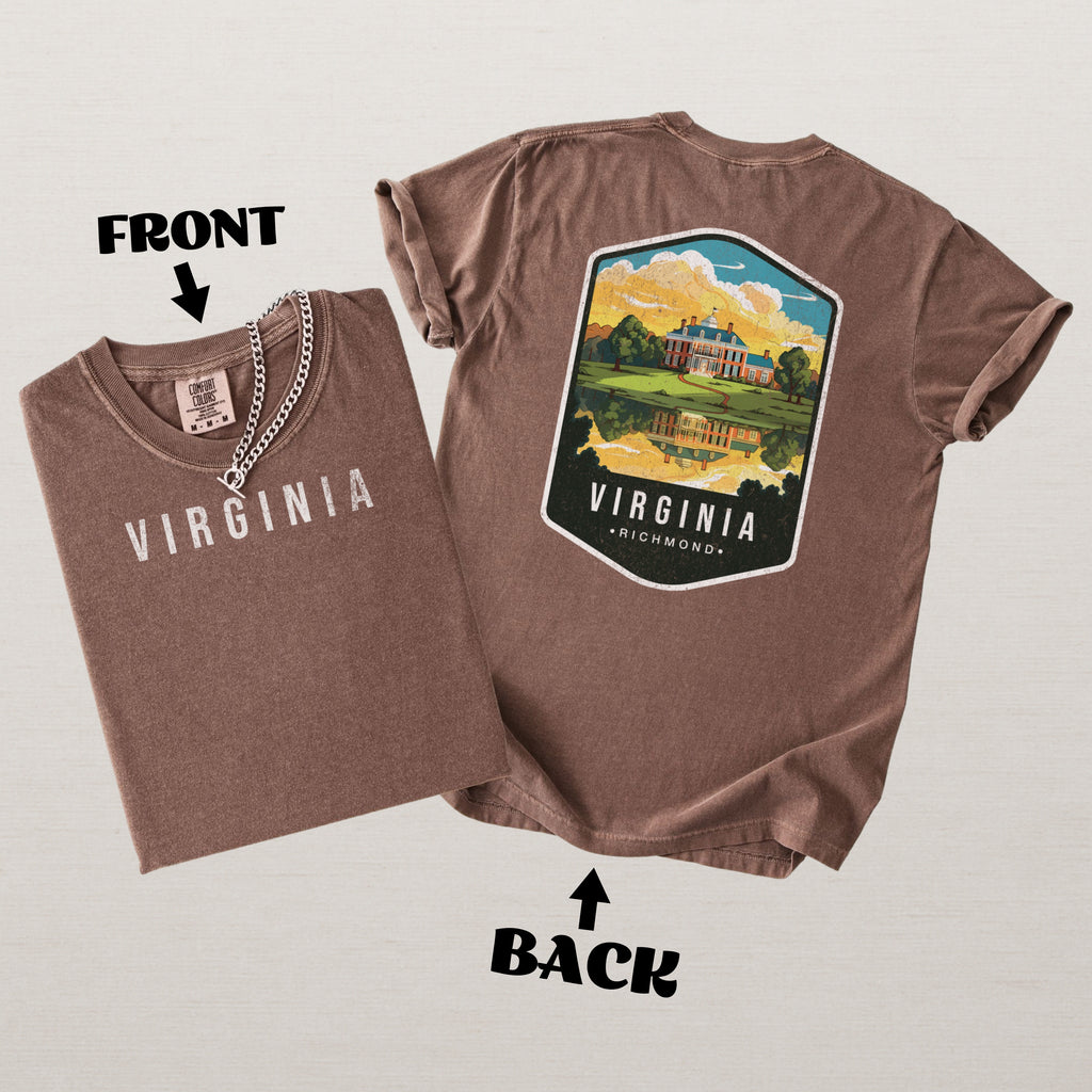 Virginia Scenic Badge Shirt – Richmond Edition