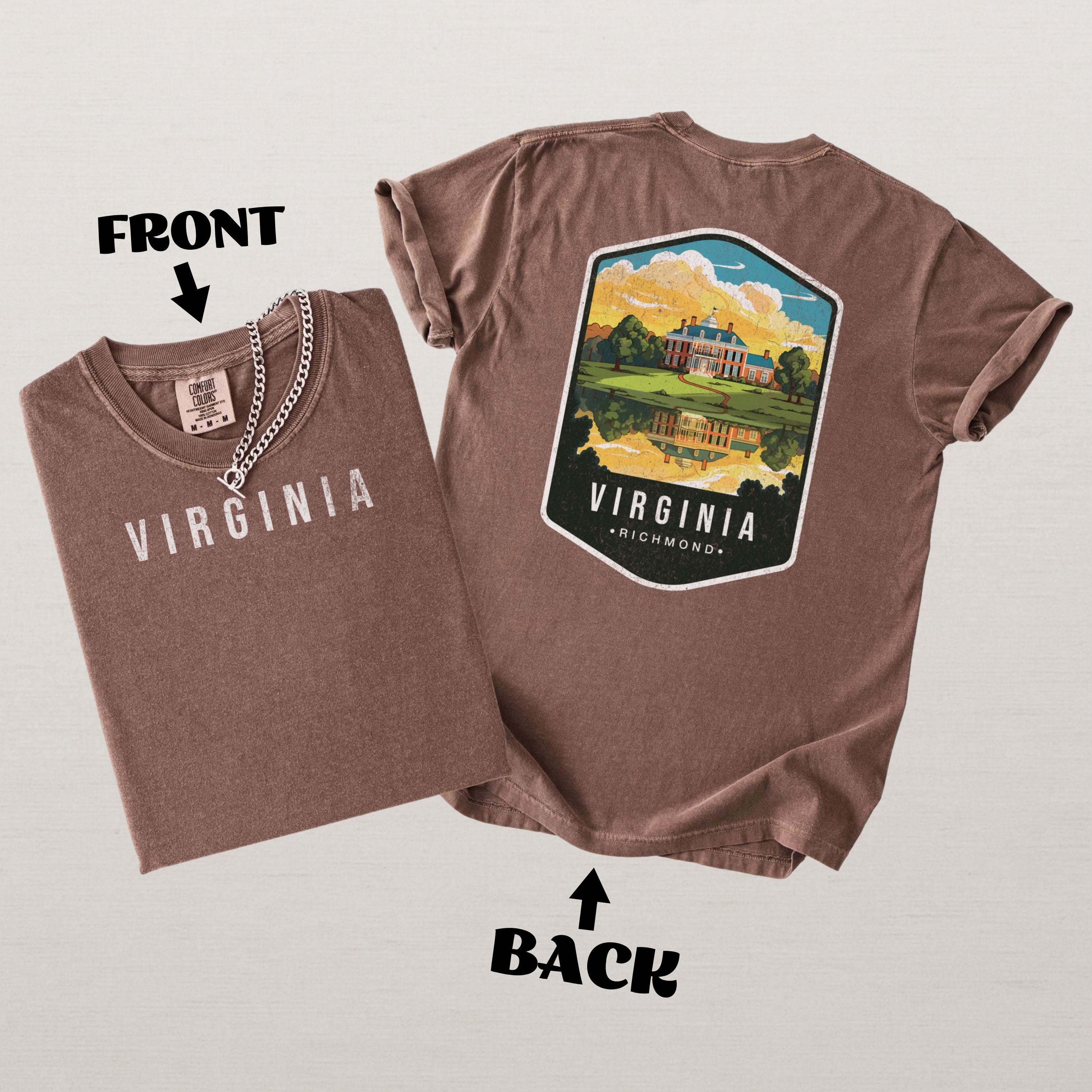 Virginia Scenic Badge Shirt – Richmond Edition